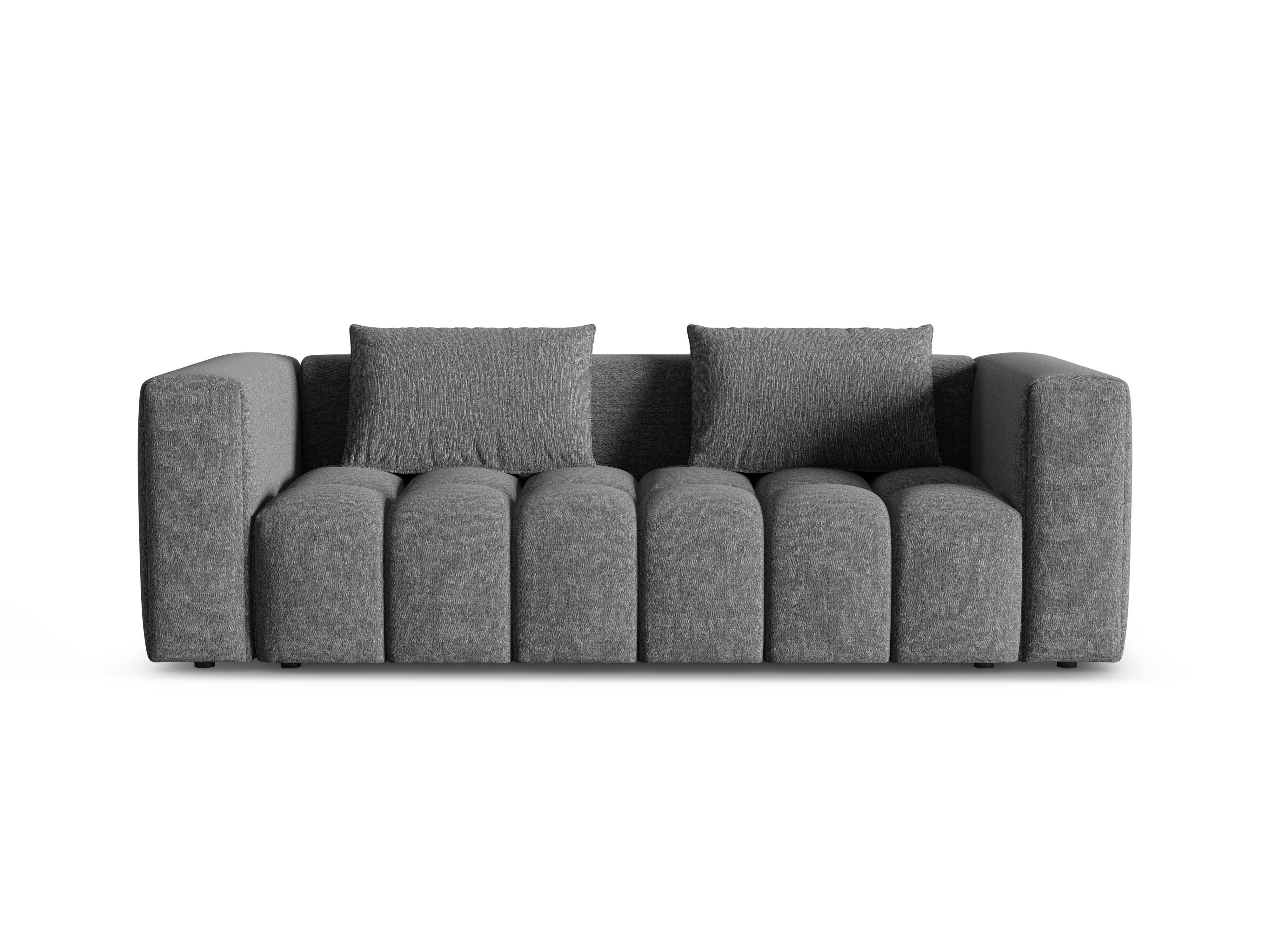 3-Seater Sofa with Sleeping Function VERONA Gray