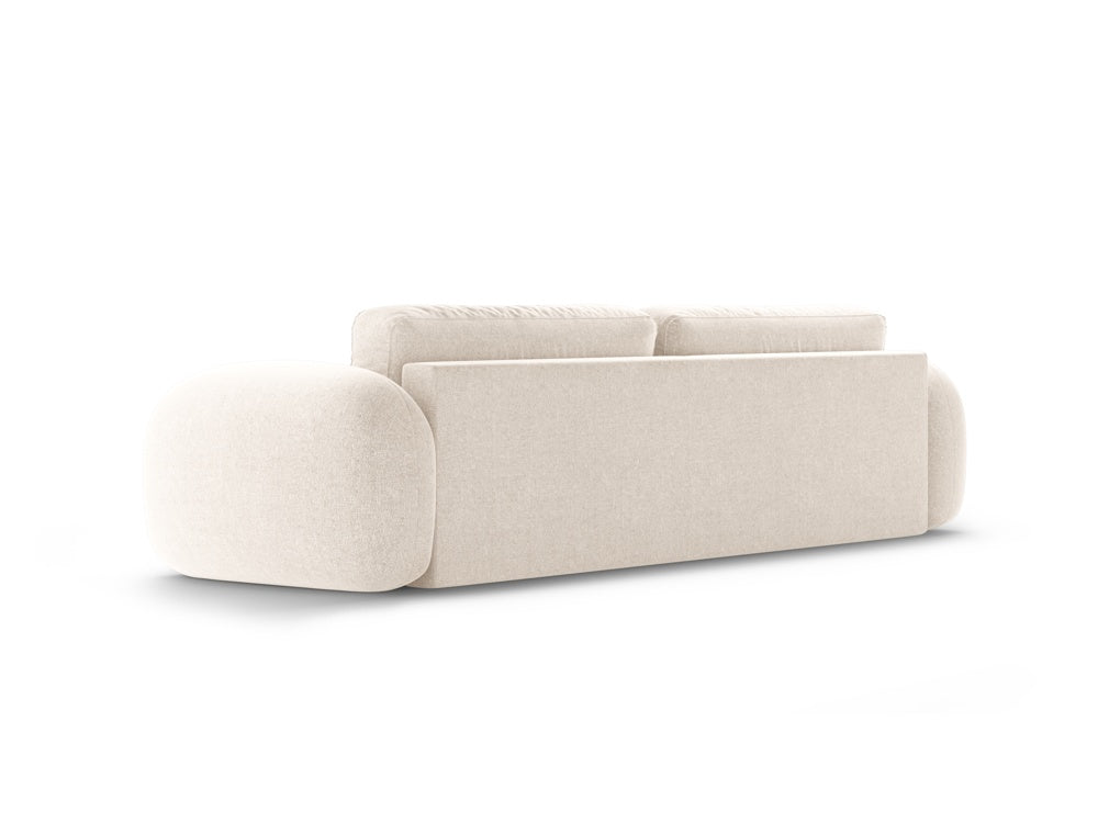 Sofa with sleeping function 3-seater TONALE light beige