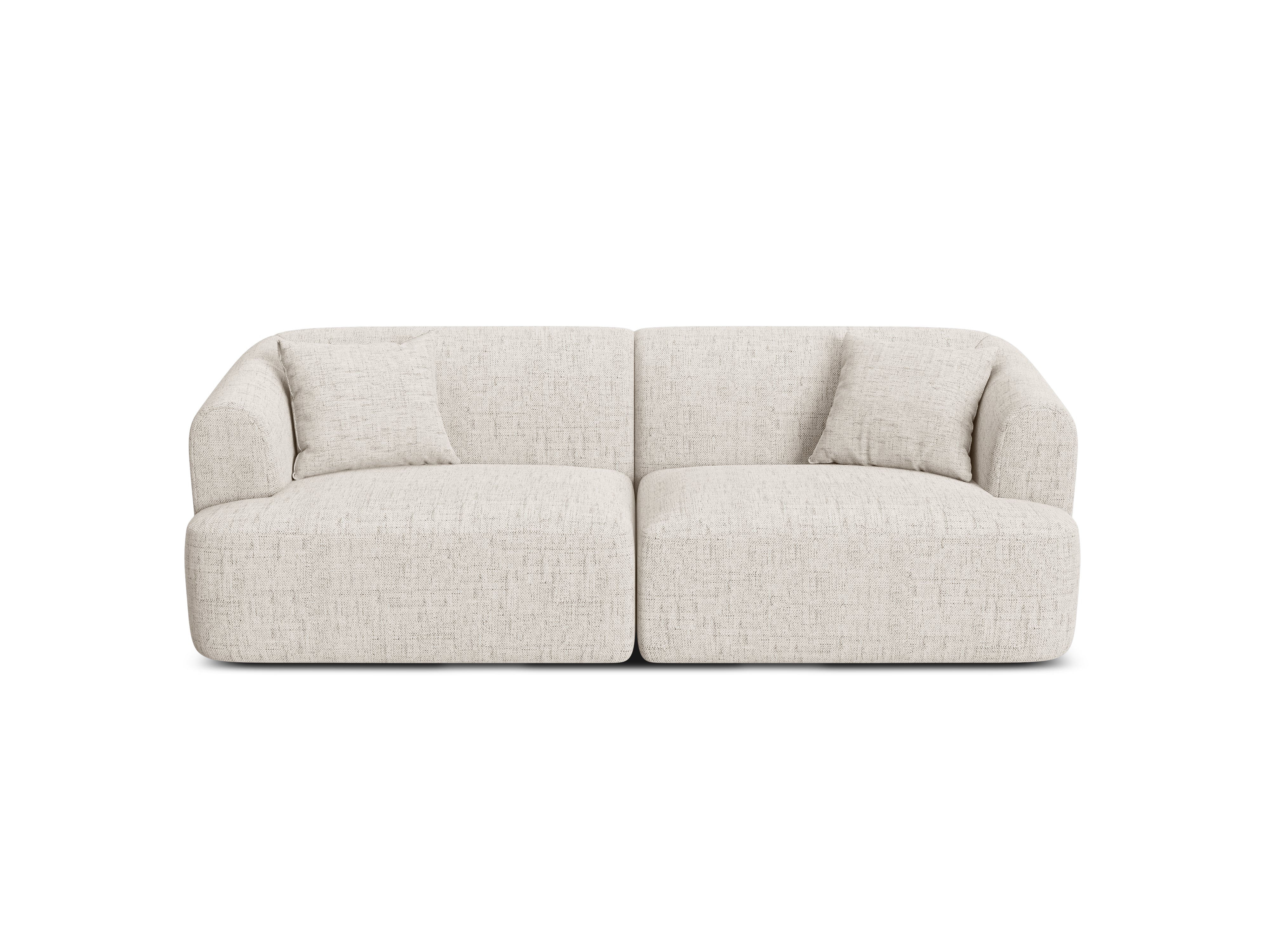 Sofa 3-Sitzer CAMPI creme Chenille