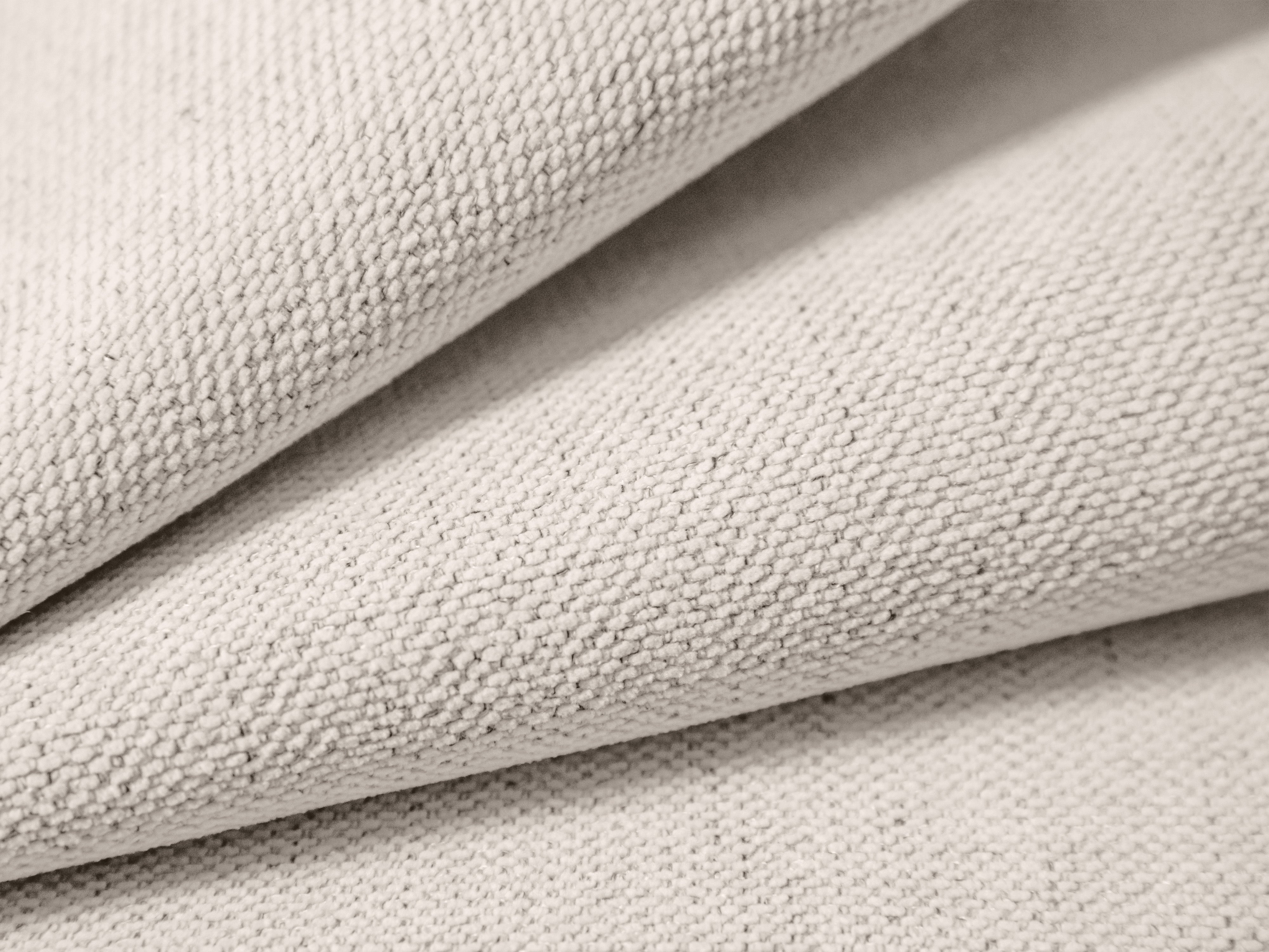 Sofa 3-Sitzer CAMPI creme Chenille