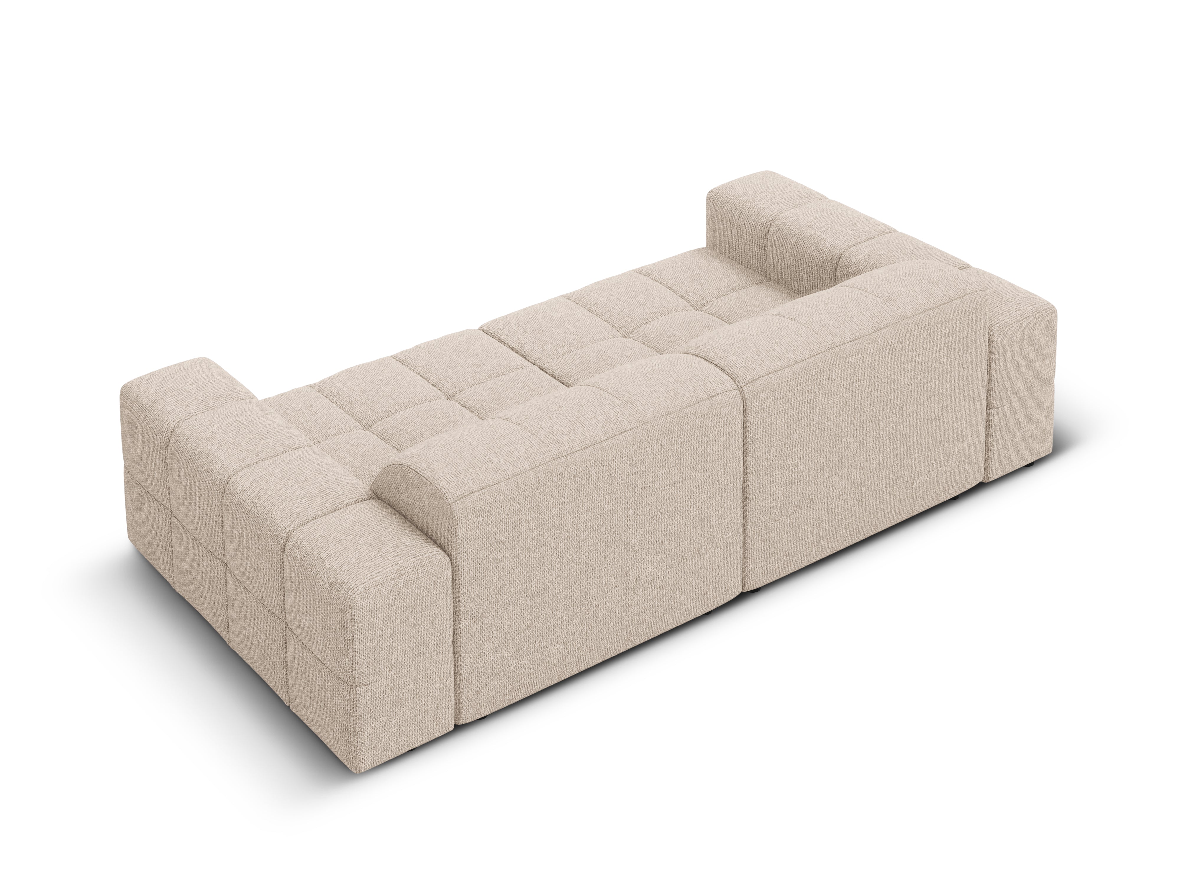 Sofa 3-osobowa CHICAGO beżowy szenil z podłokietnikami