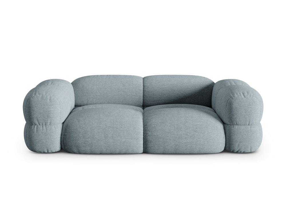 LORETTO 3-Seater Sofa Pastel Blue