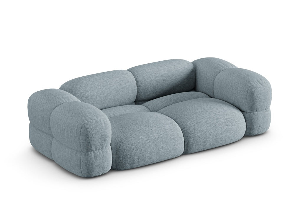 LORETTO 3-Seater Sofa Pastel Blue