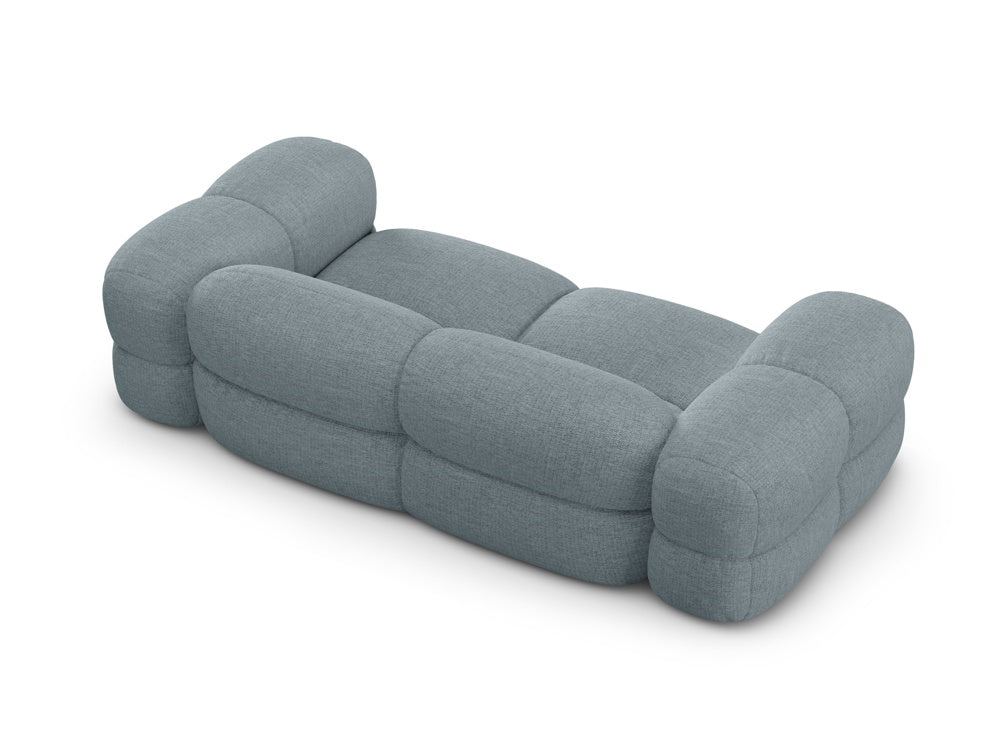 LORETTO 3-Seater Sofa Pastel Blue