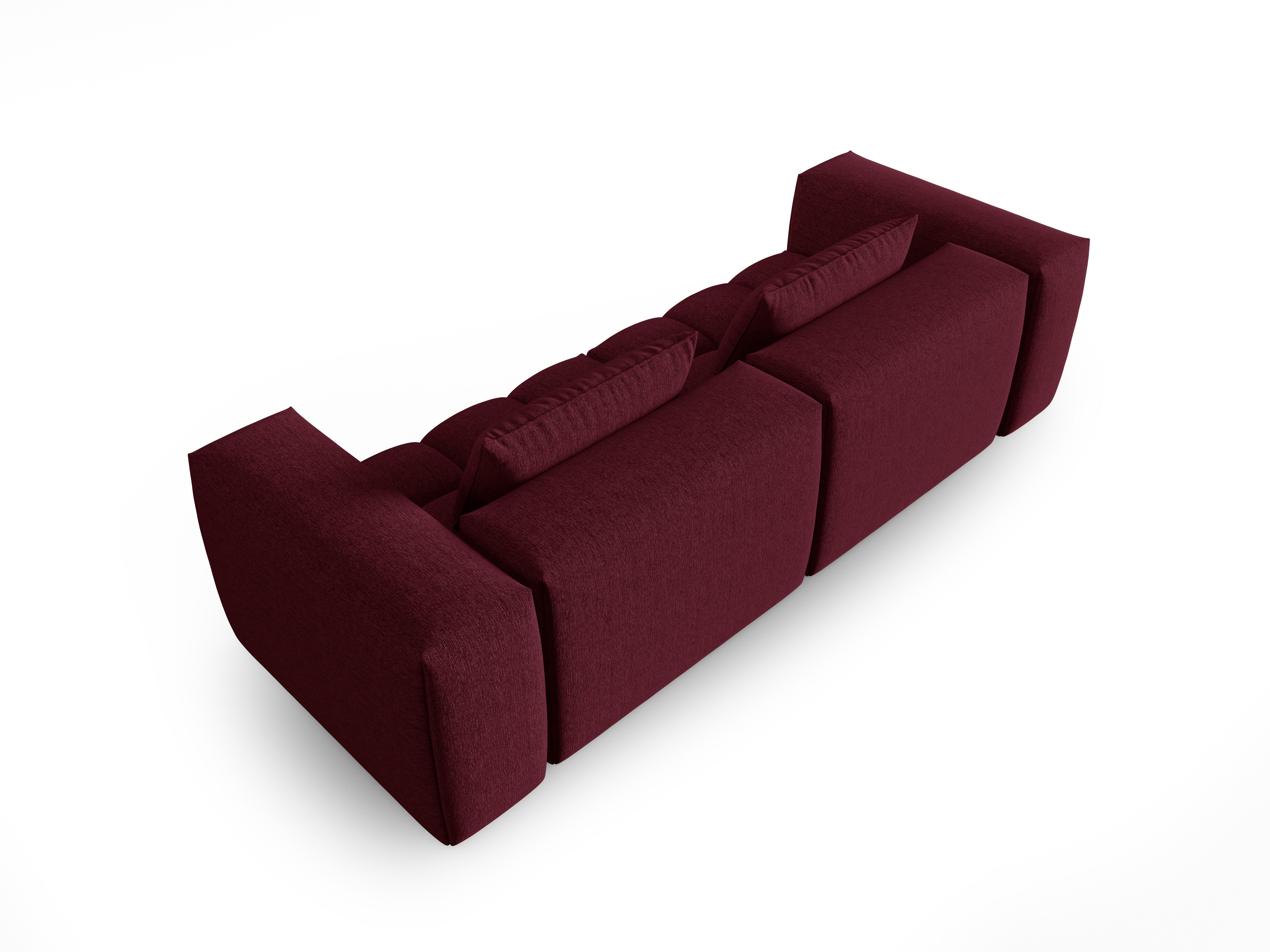 Sofa for 3 VERONA Burgundy
