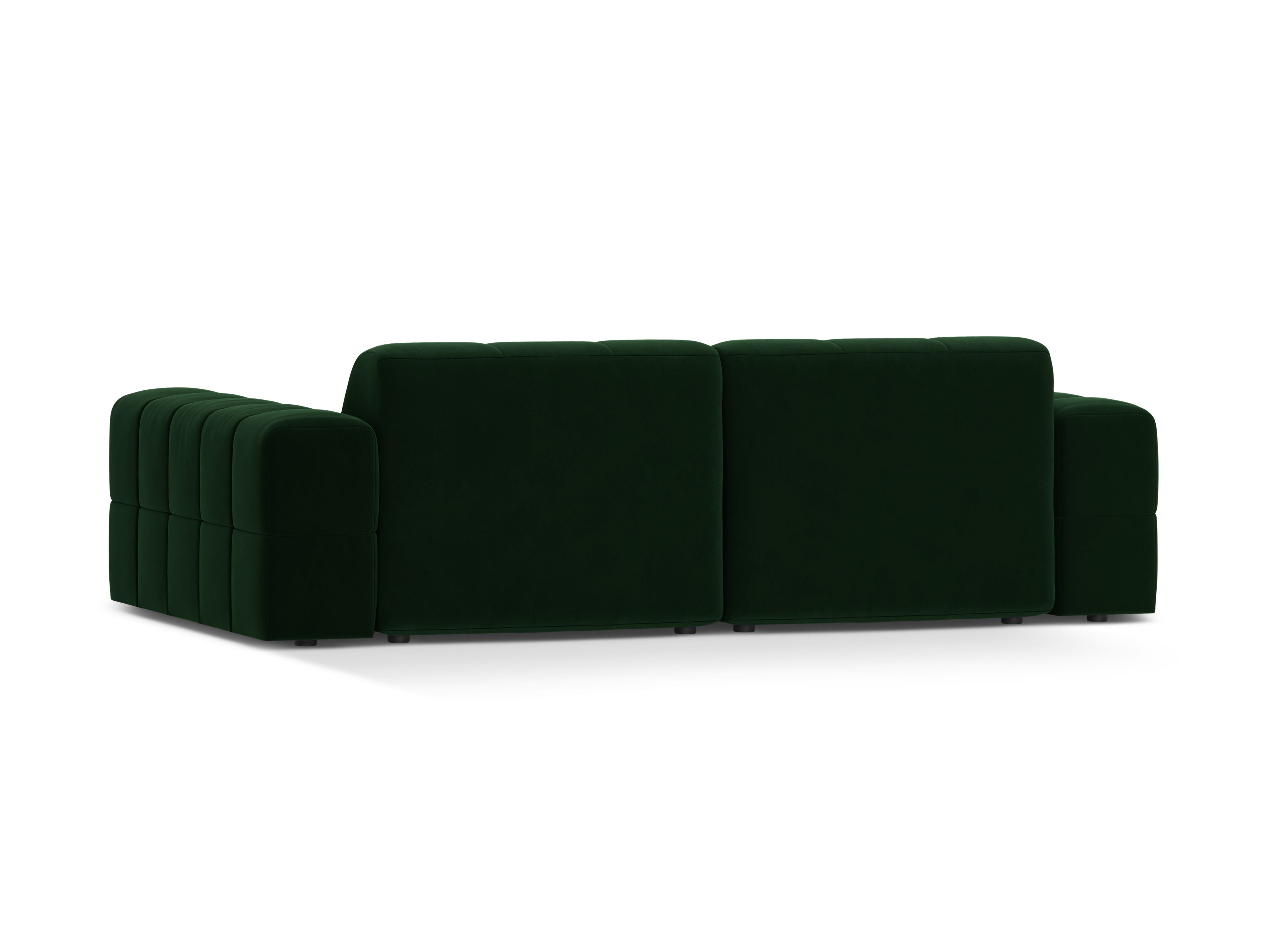 Chicago 3-seater velvet sofa