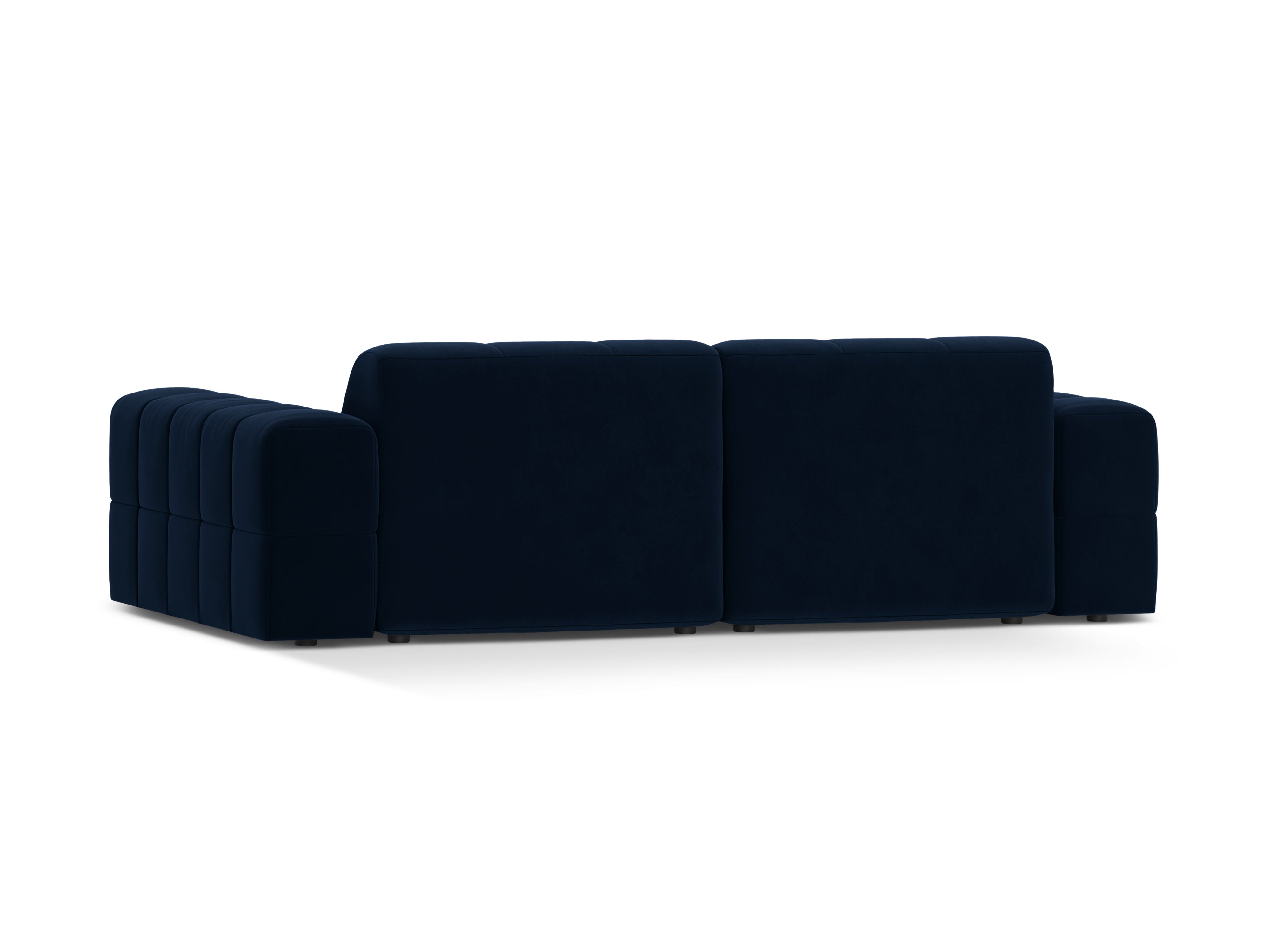 3-seater velvet sofa Chicago Royal Pomegranate