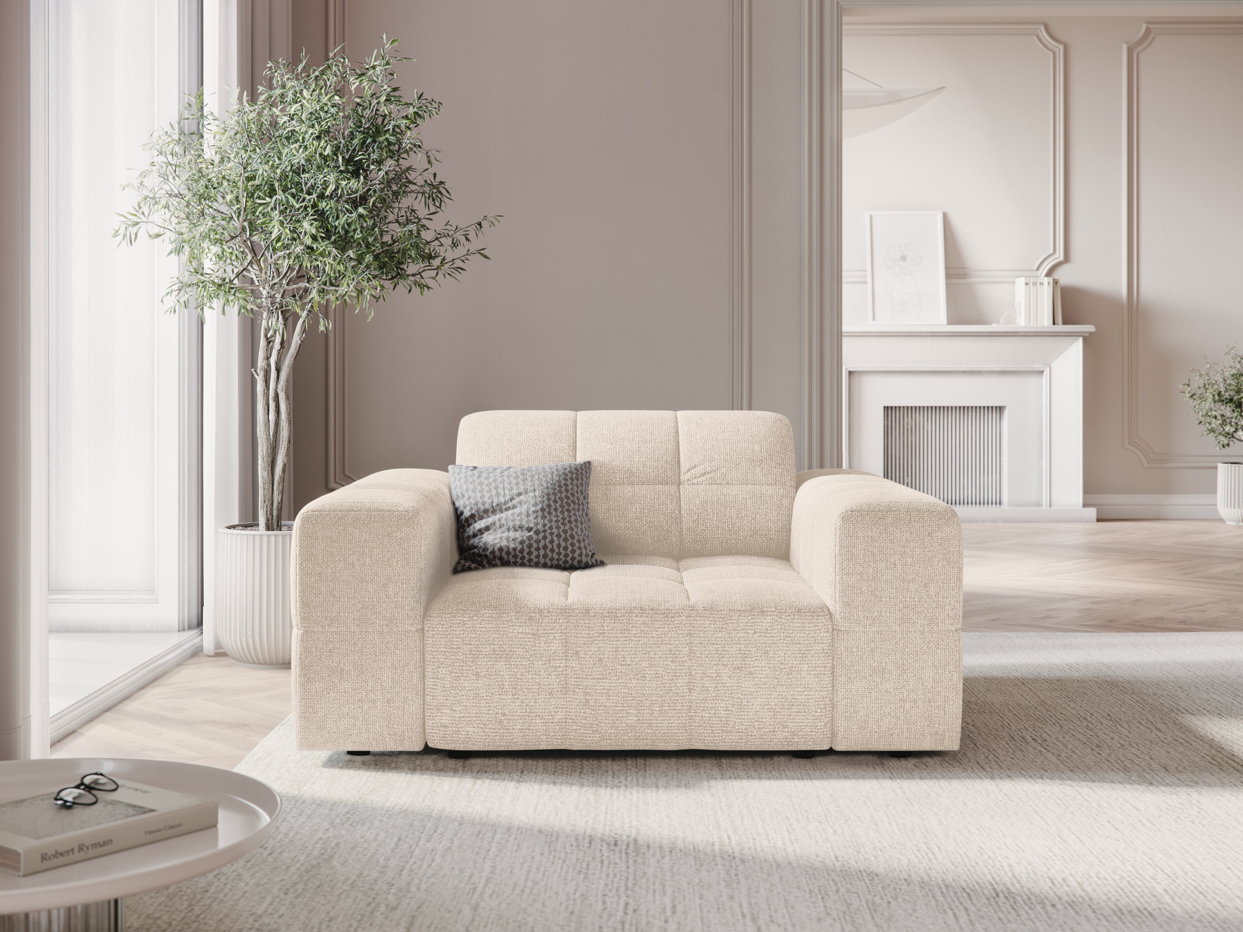 Chicago chair light beige szenil