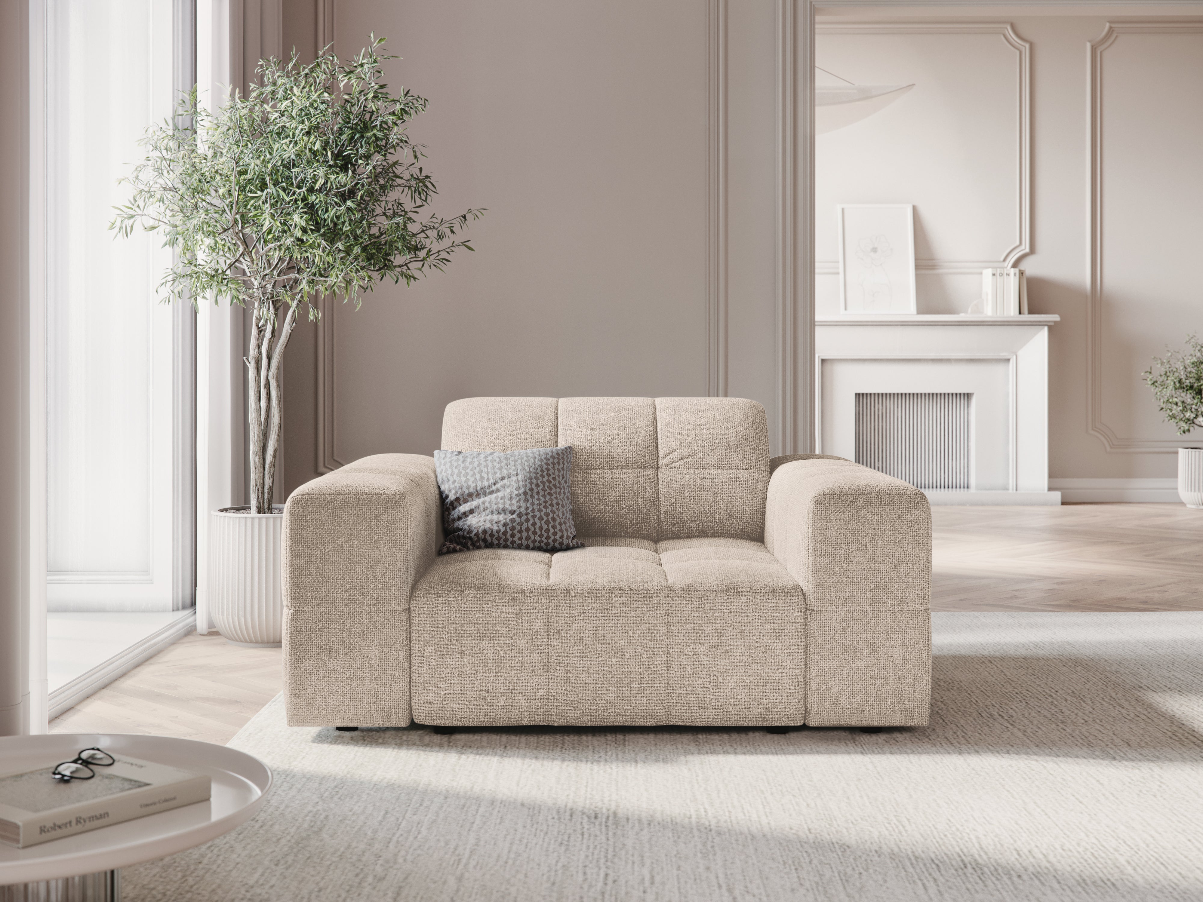 Chicago chair beige szenil