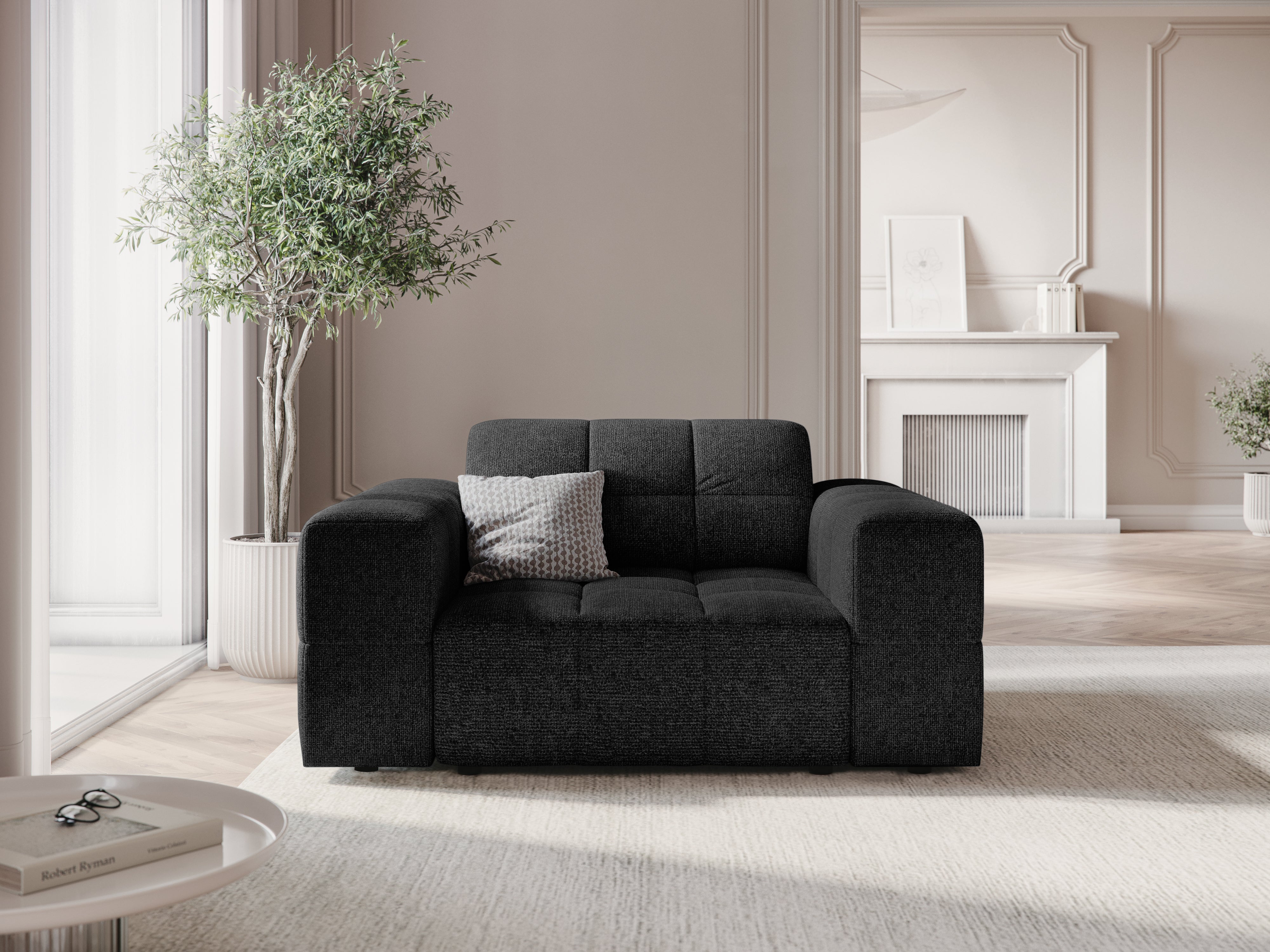 Chicago chair black szenil
