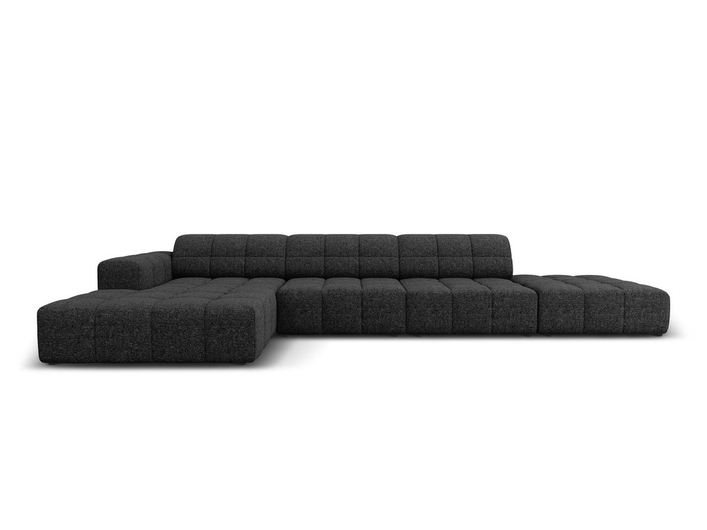 Left-hand corner 5-person chicago black szenil