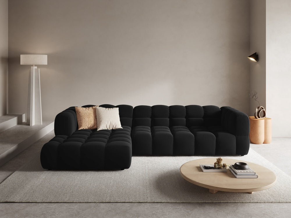 Left-hand velvet corner 4-person black sky