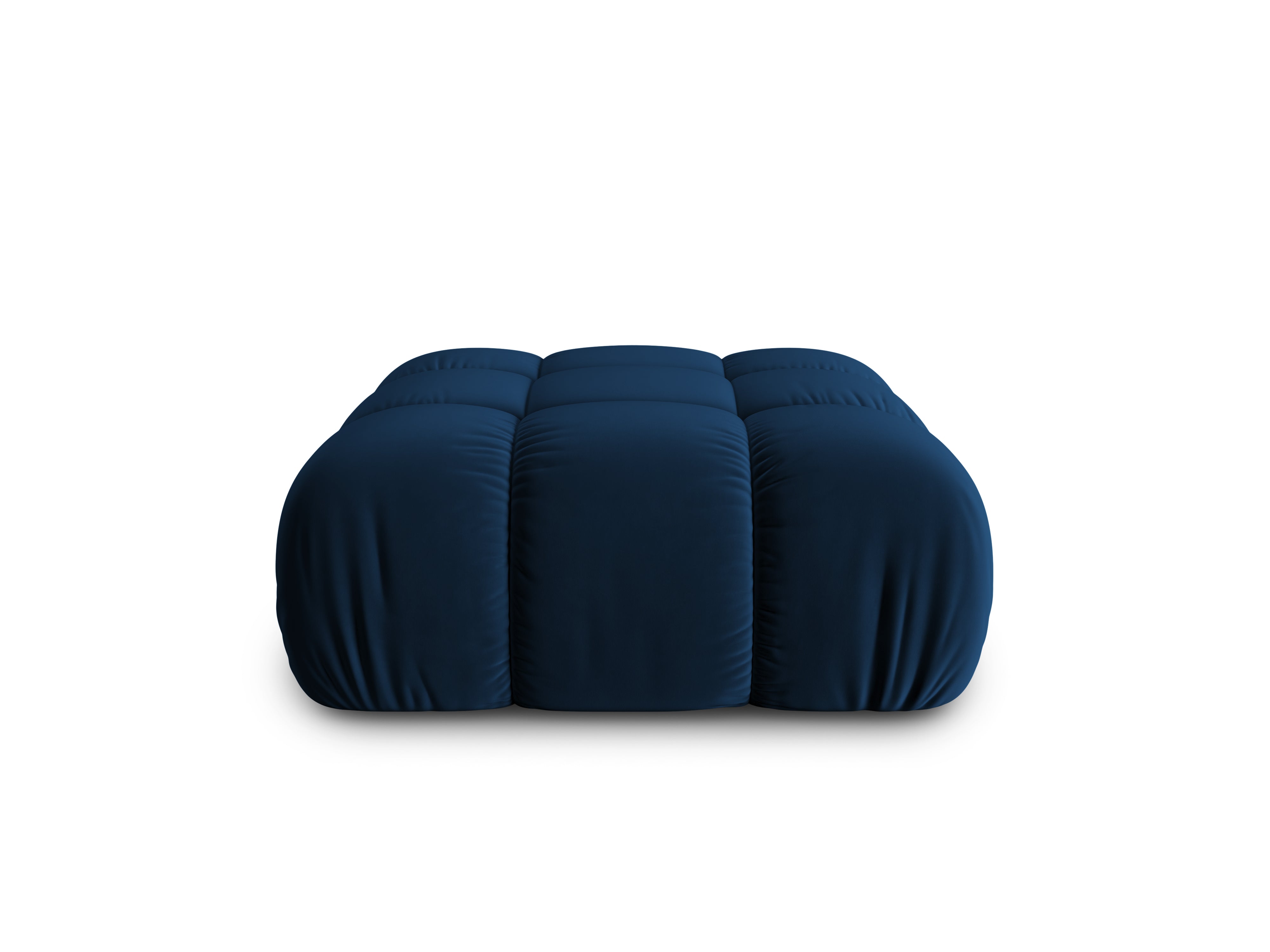 CORTINA Velvet Pouf Royal Blue