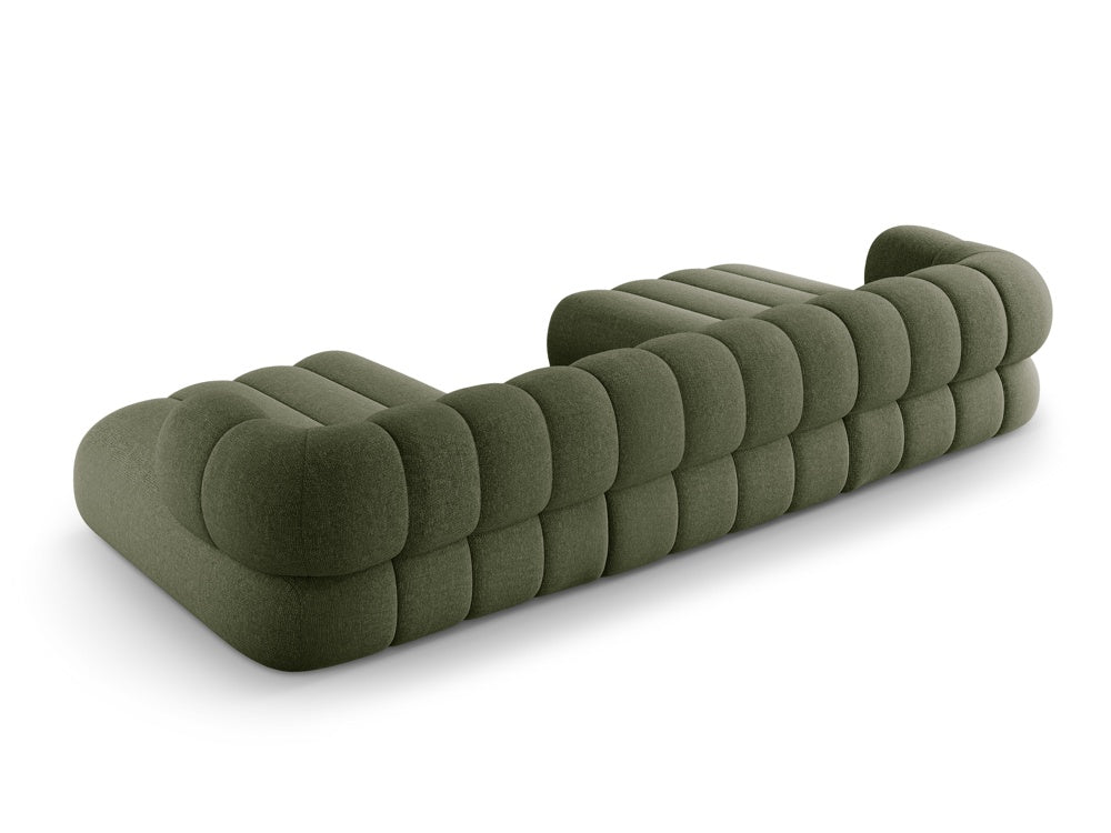 KOGE Olive Green 6-Person Panoramic Sofa