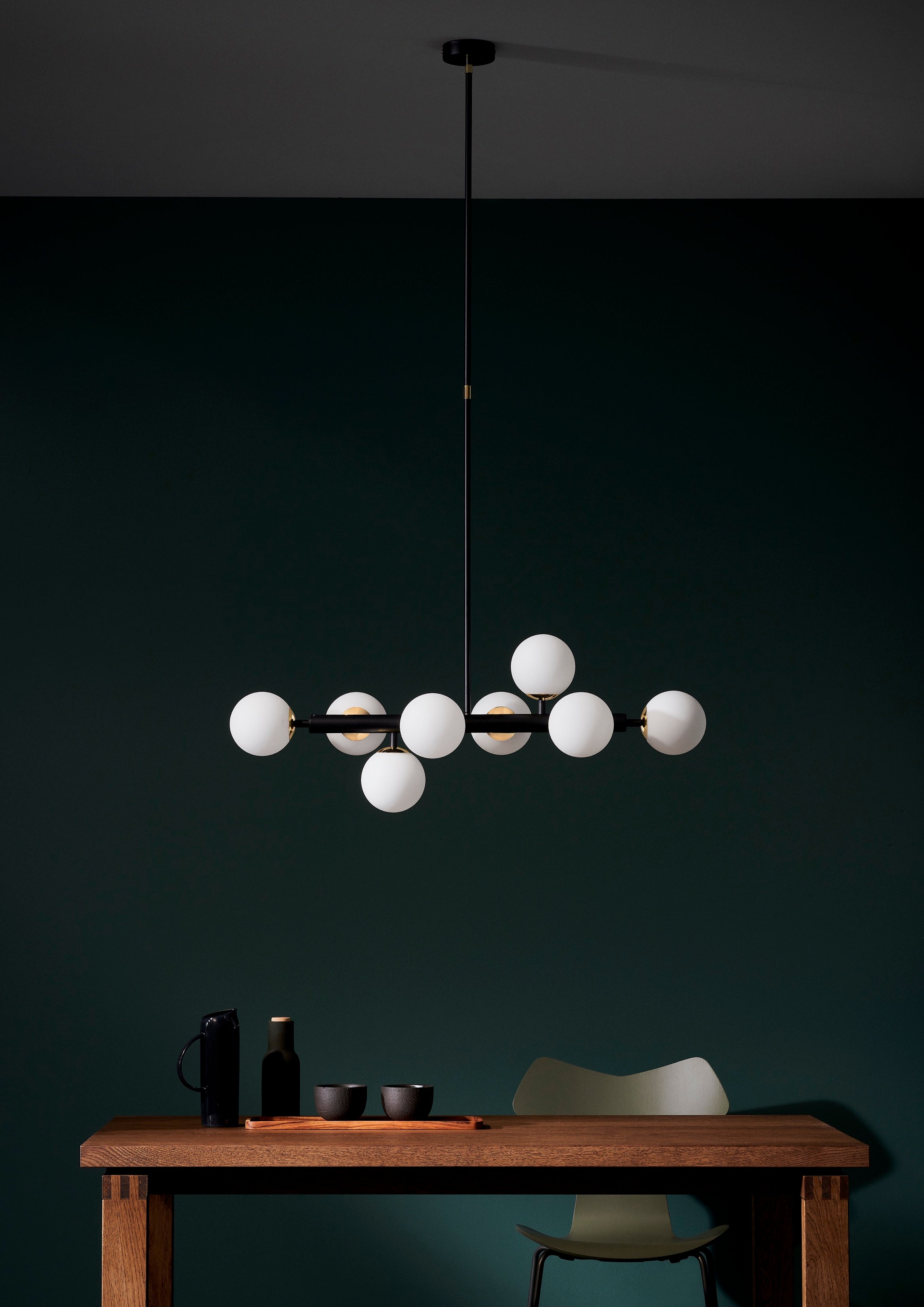 CUMULUS 2 Black Chandelier