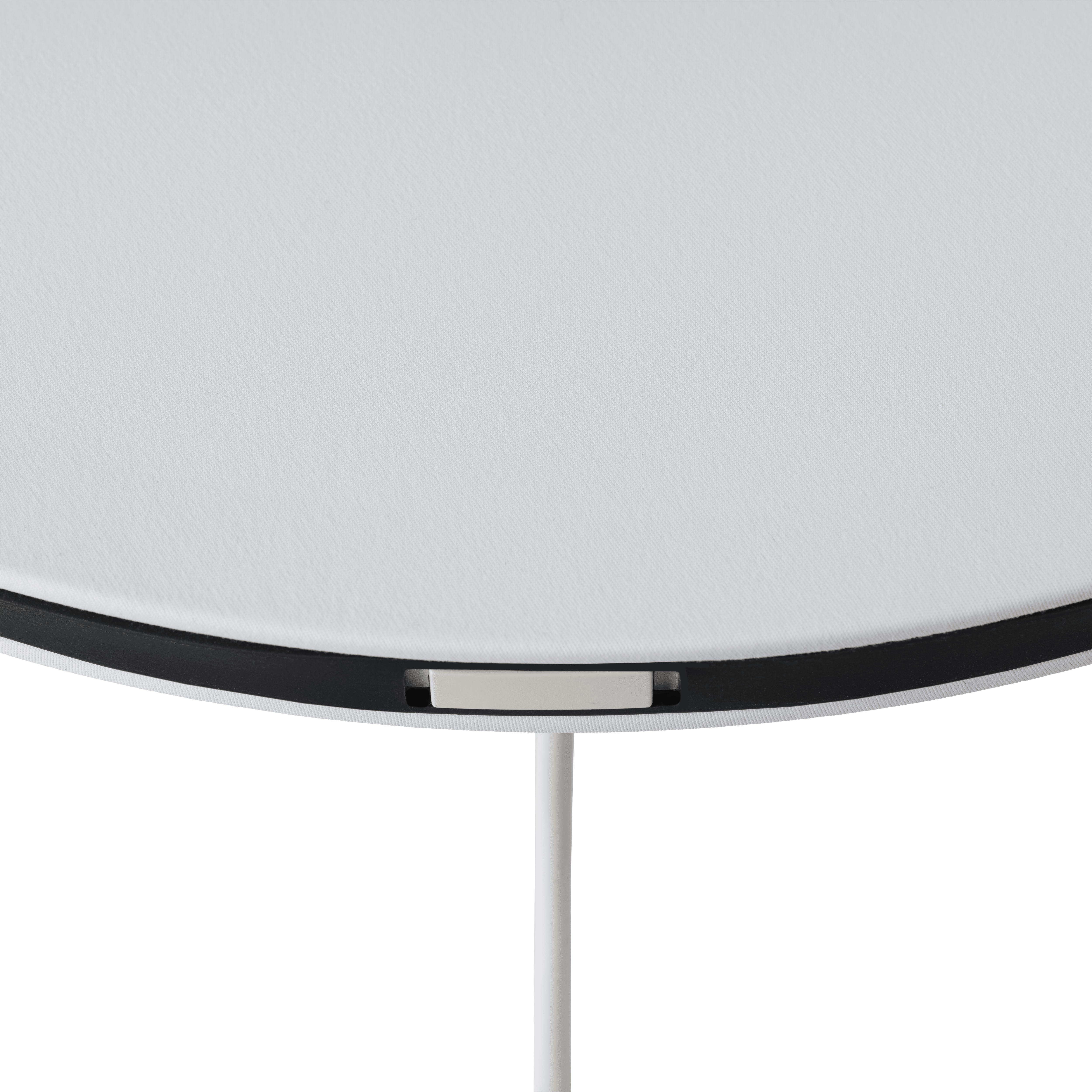 Wall Lamp CALM White with Black Trim