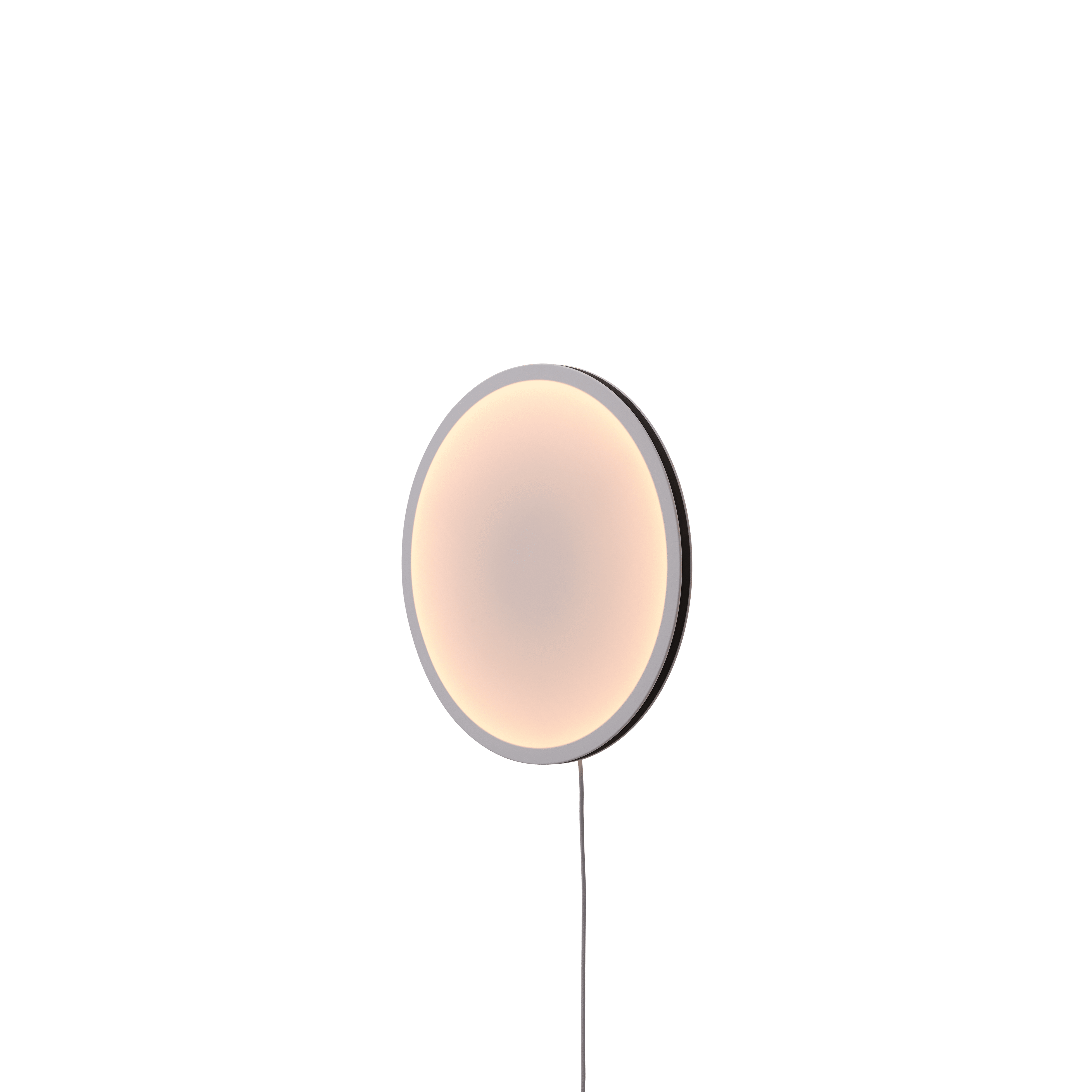 Wall Lamp CALM White with Black Trim