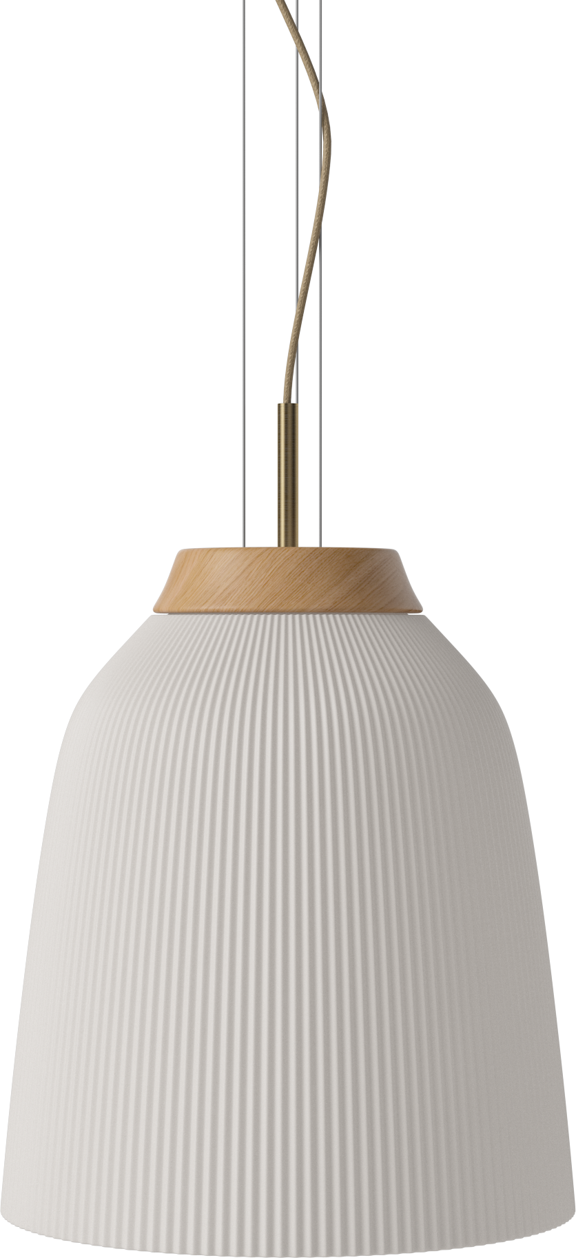 Camp hanging lamp white