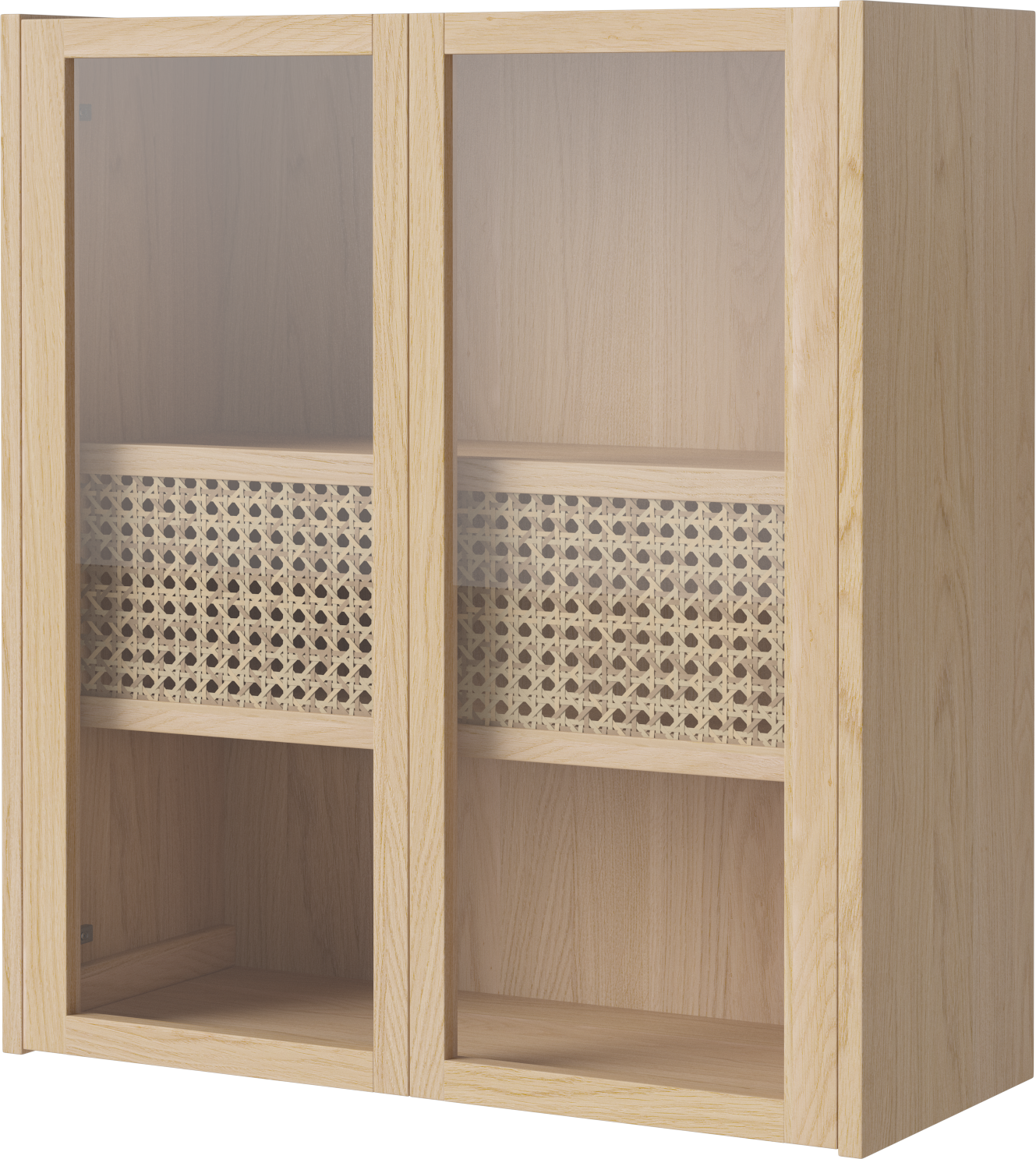 CANA Wall cabinet Balted oak wood