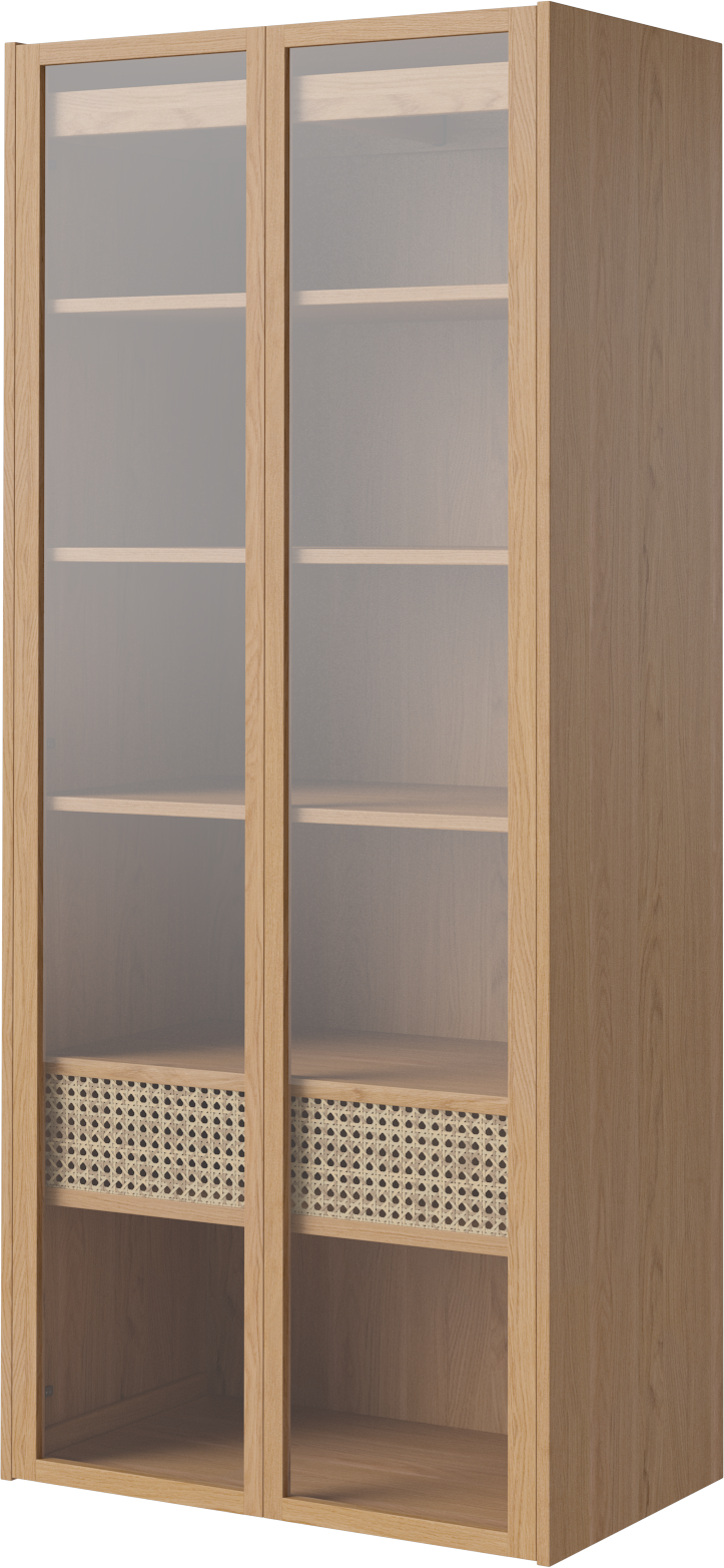 Wall wardrobe cana oak wood