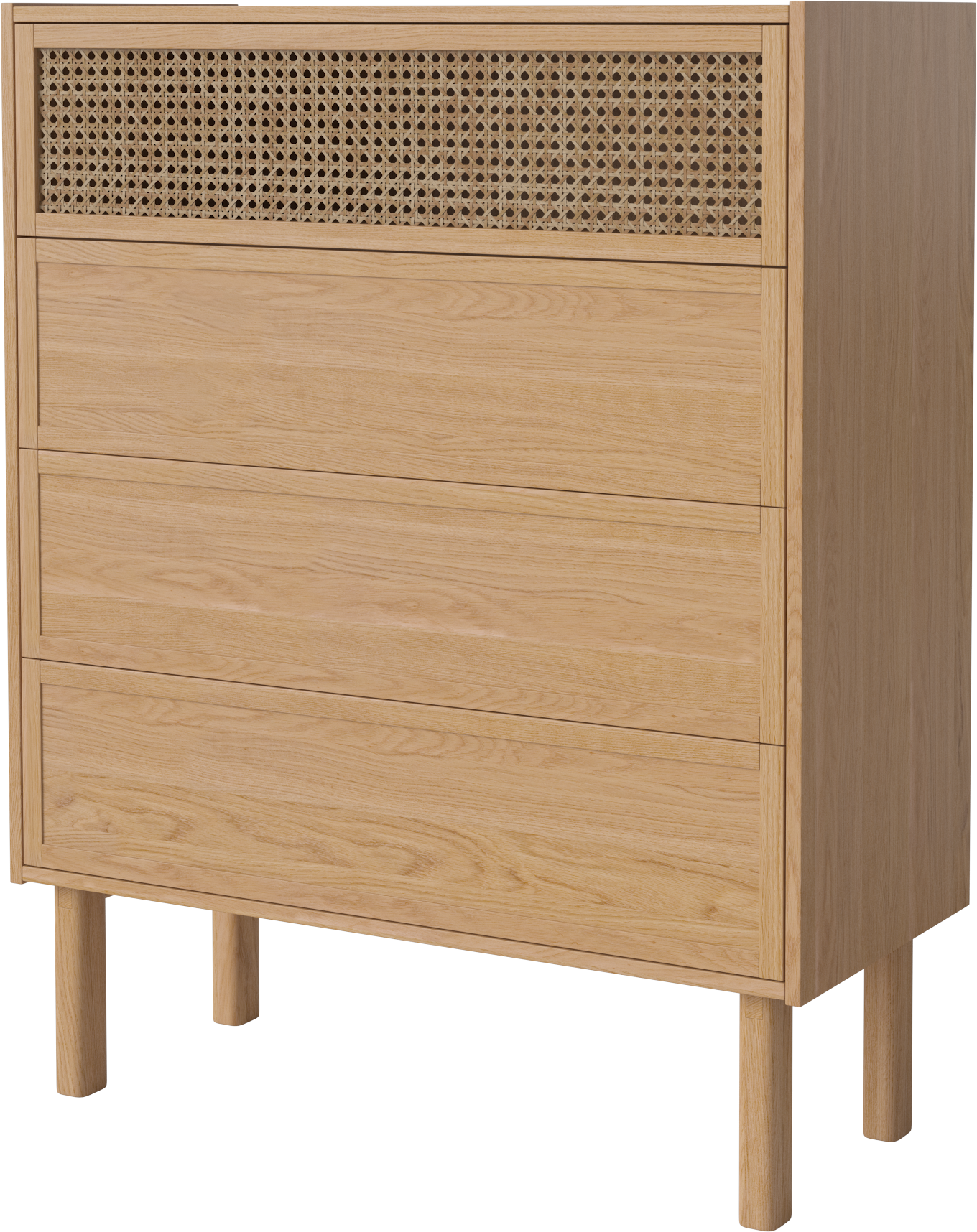 CANA chest of drawers oak wood