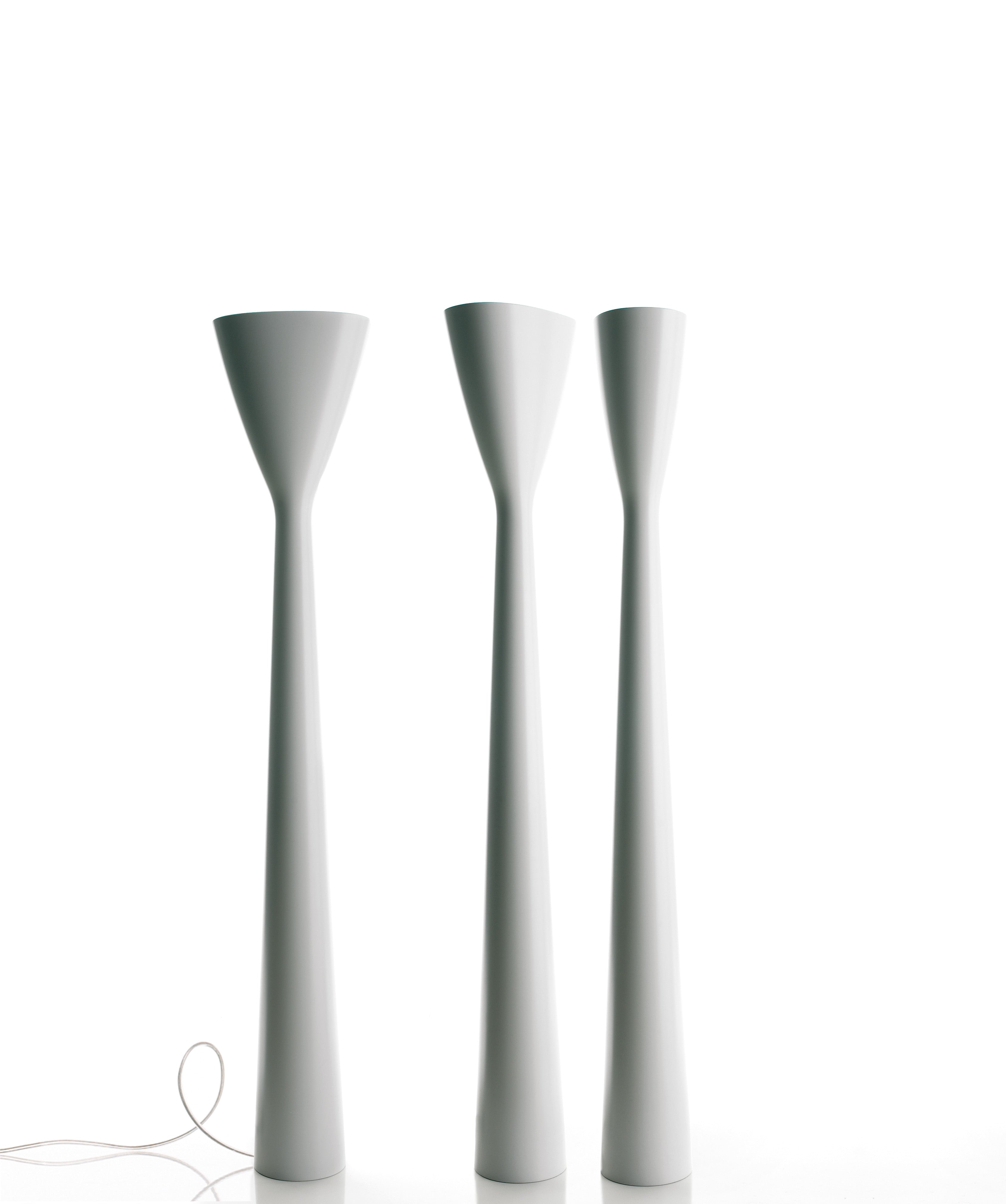 Carrara White floor lamp