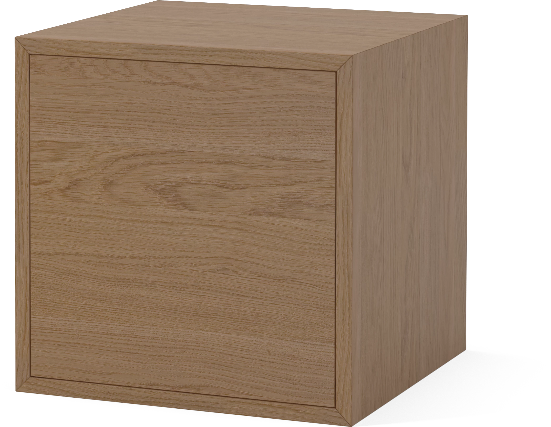 Case shelf - single oak veneer module