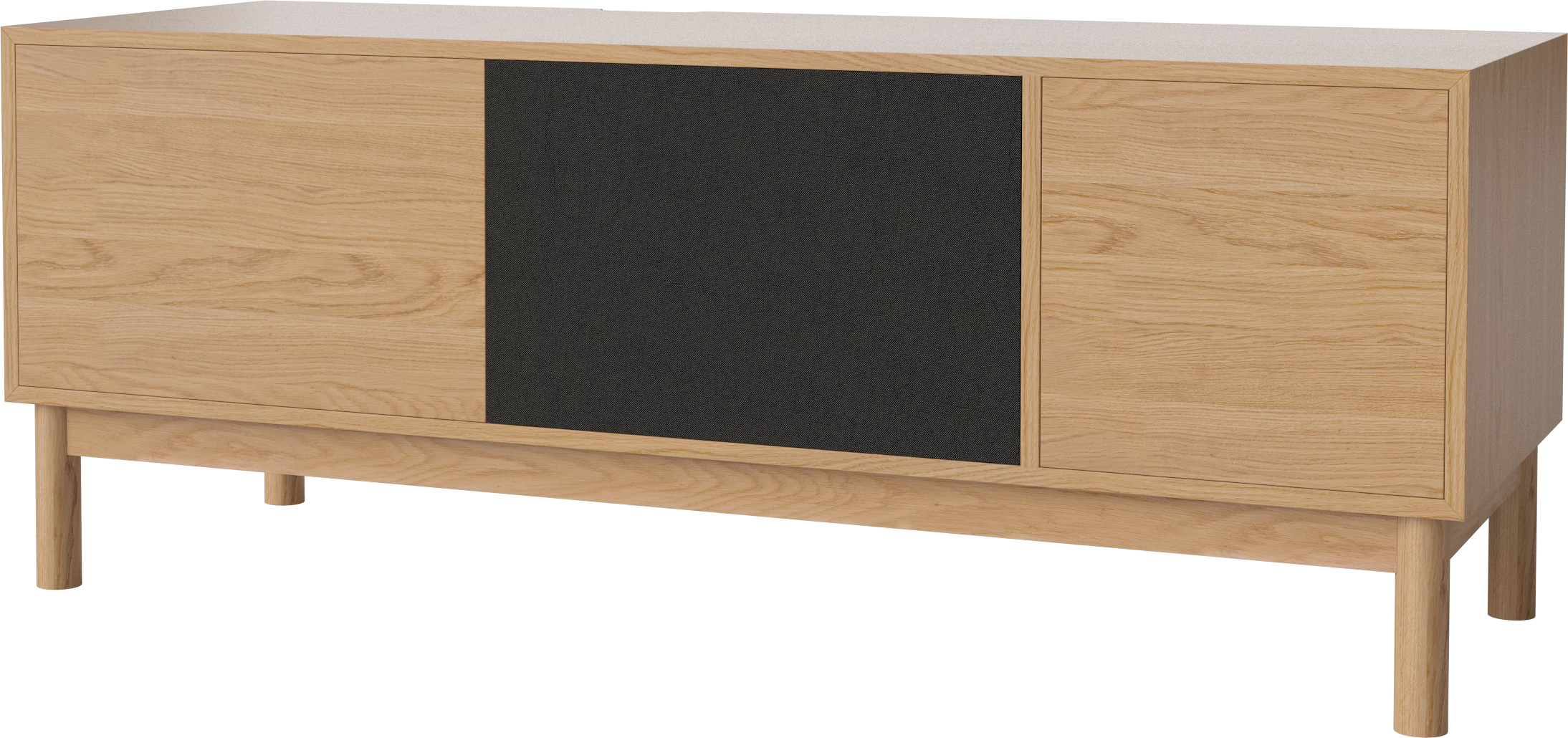 RTV cabinet case oak veneer