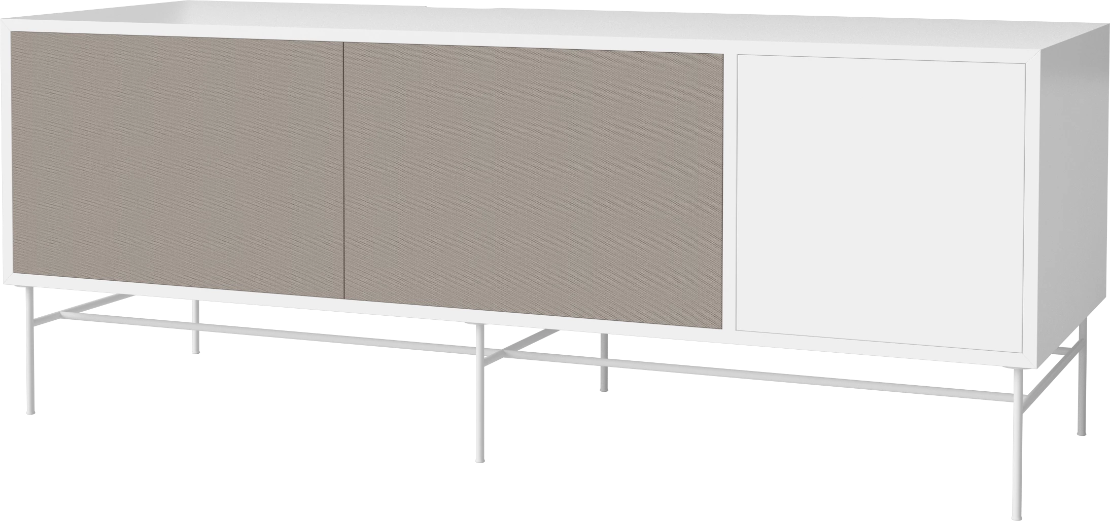 White RTV Case cabinet