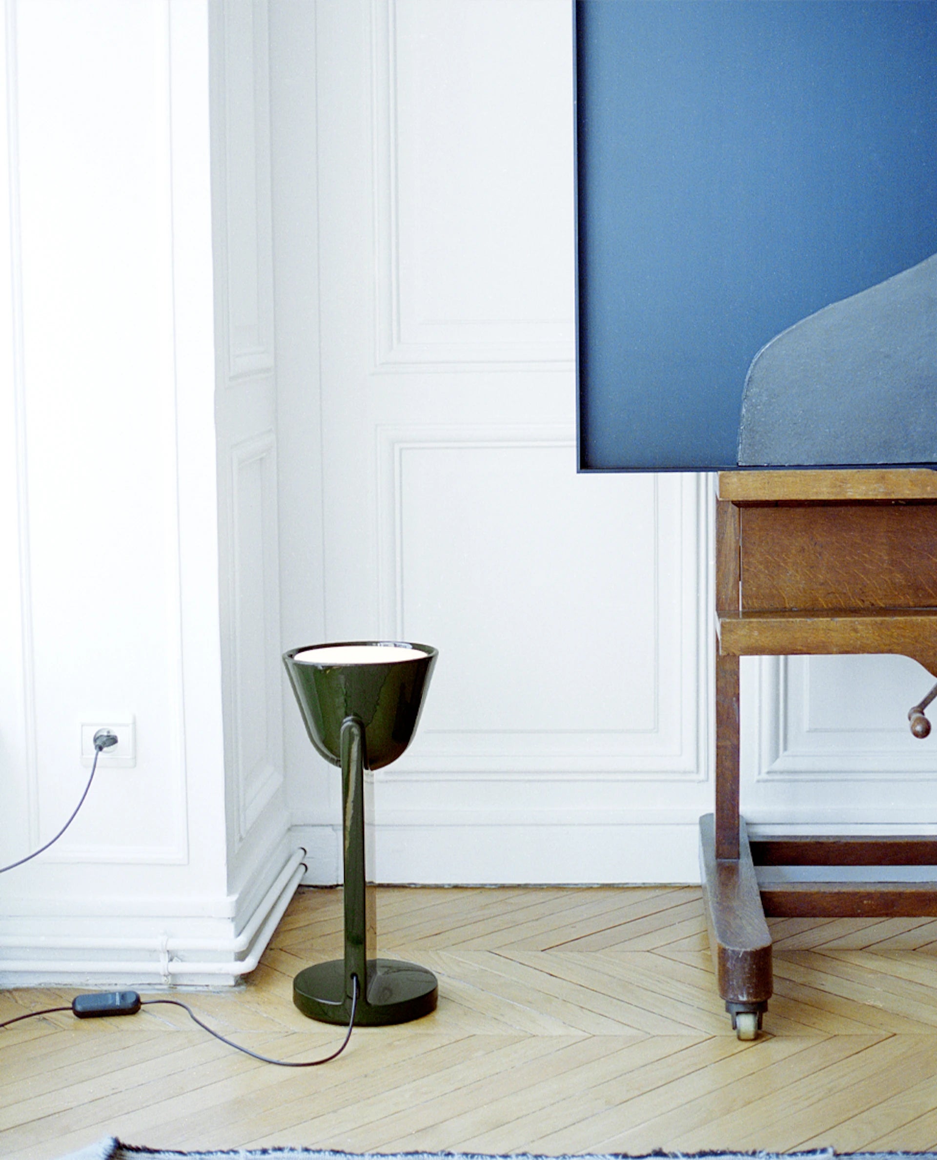 Tischlampe CÉRAMIQUE dunkelgrün