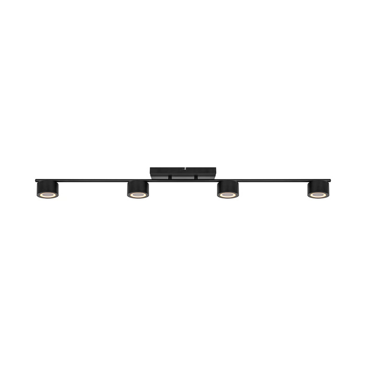 Four-point ceiling lamp CLYDE black