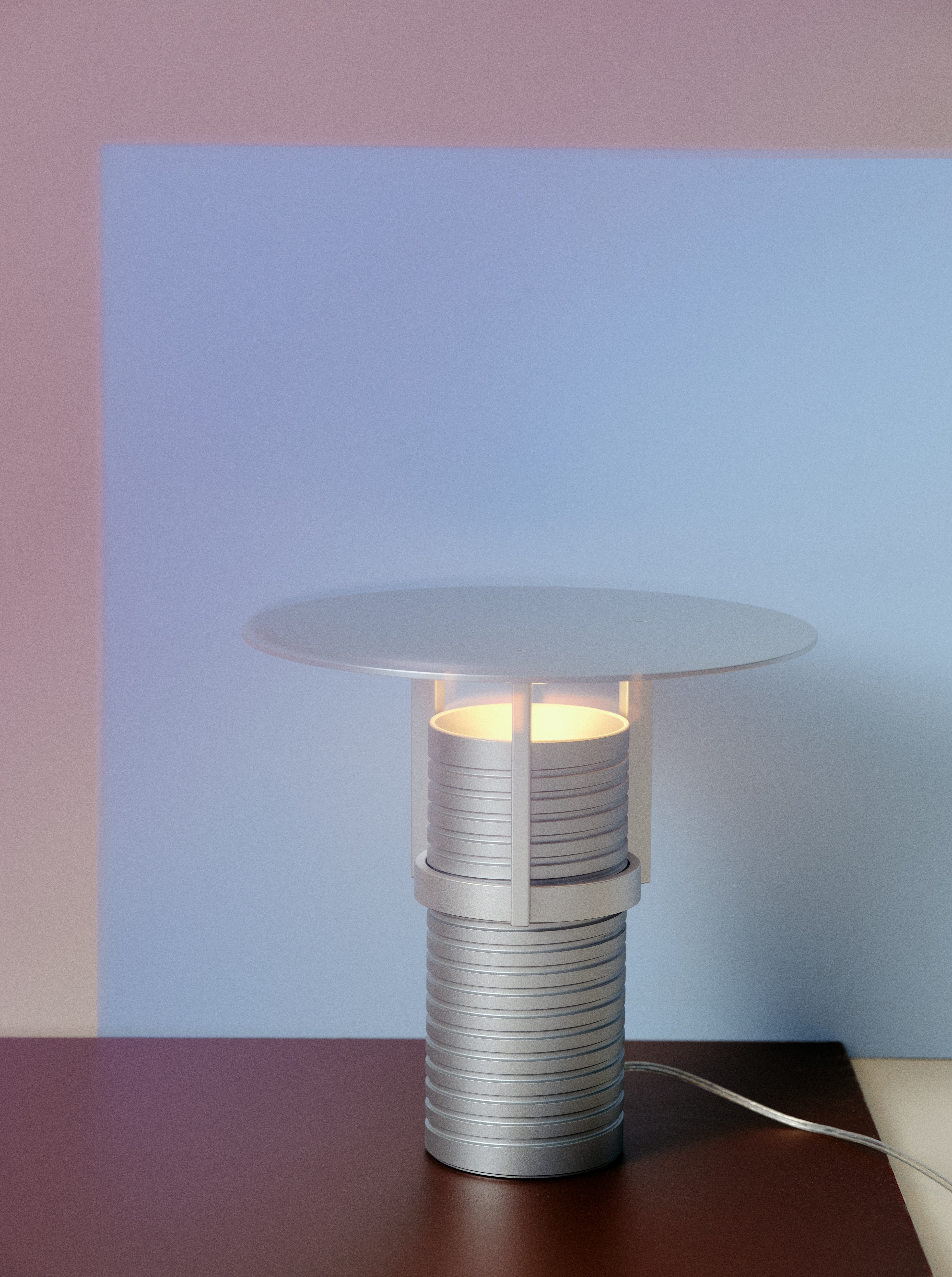 Table Lamp SET Aluminium