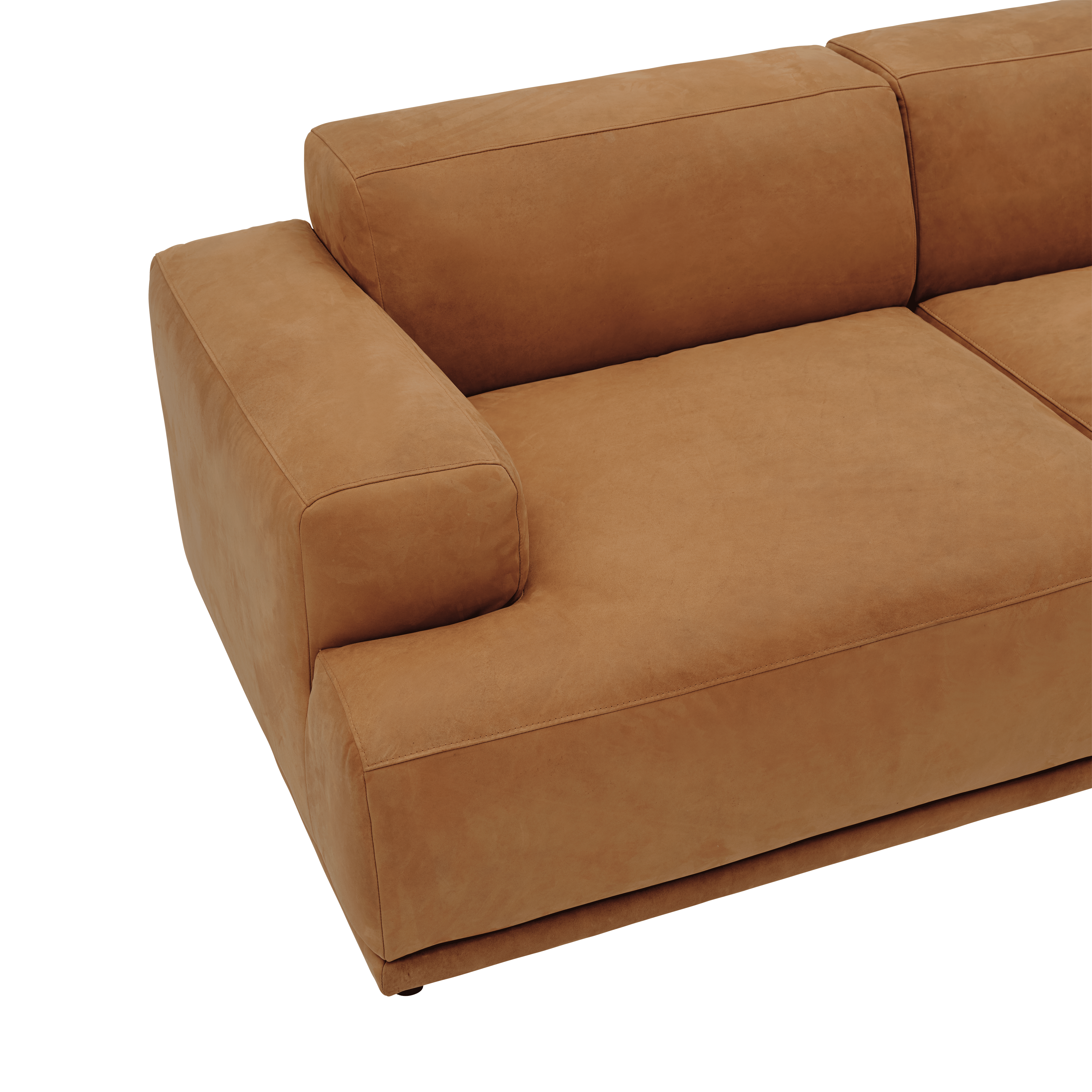 CONNECT SOFT upholstered 3-seater sofa