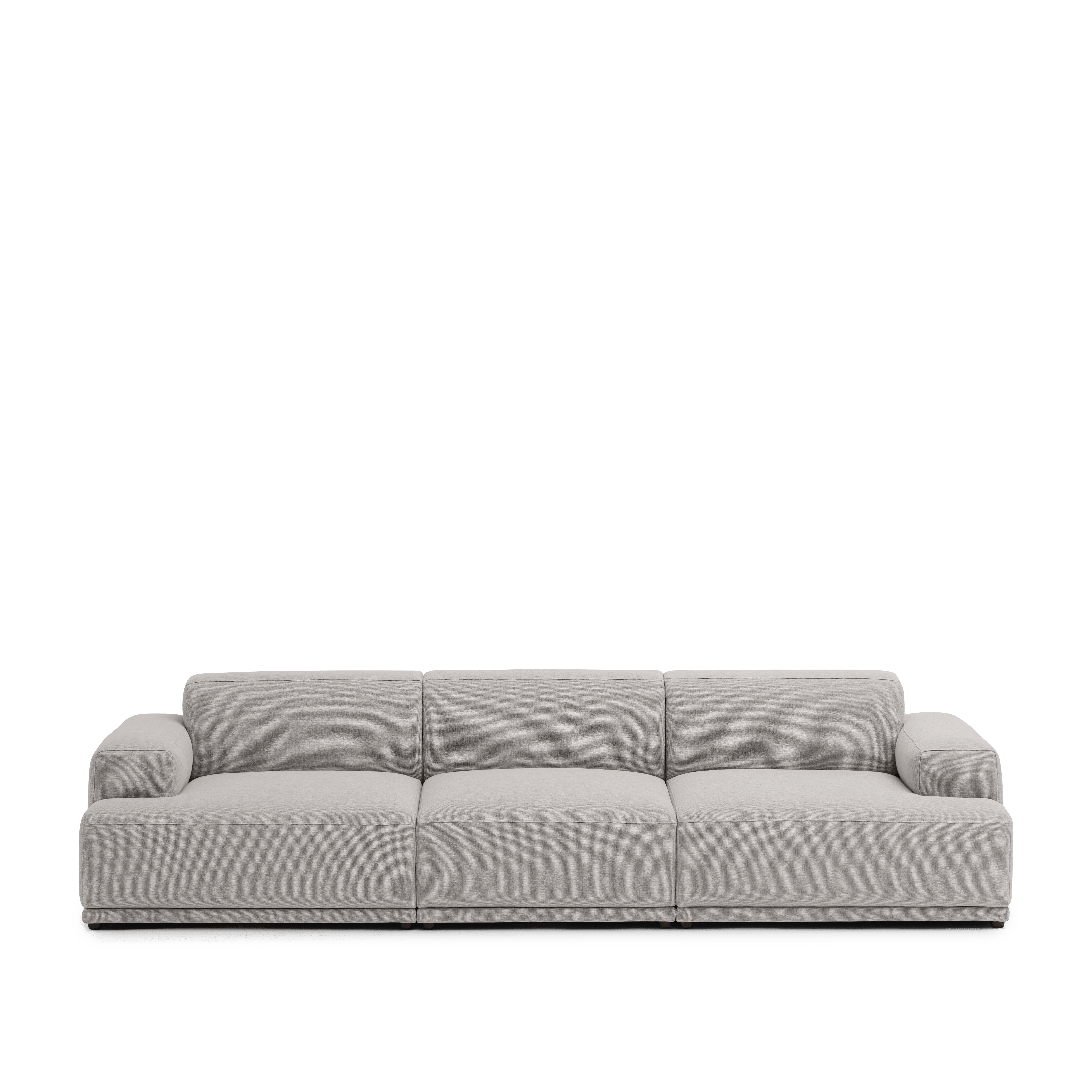 CONNECT SOFT upholstered 3-seater sofa