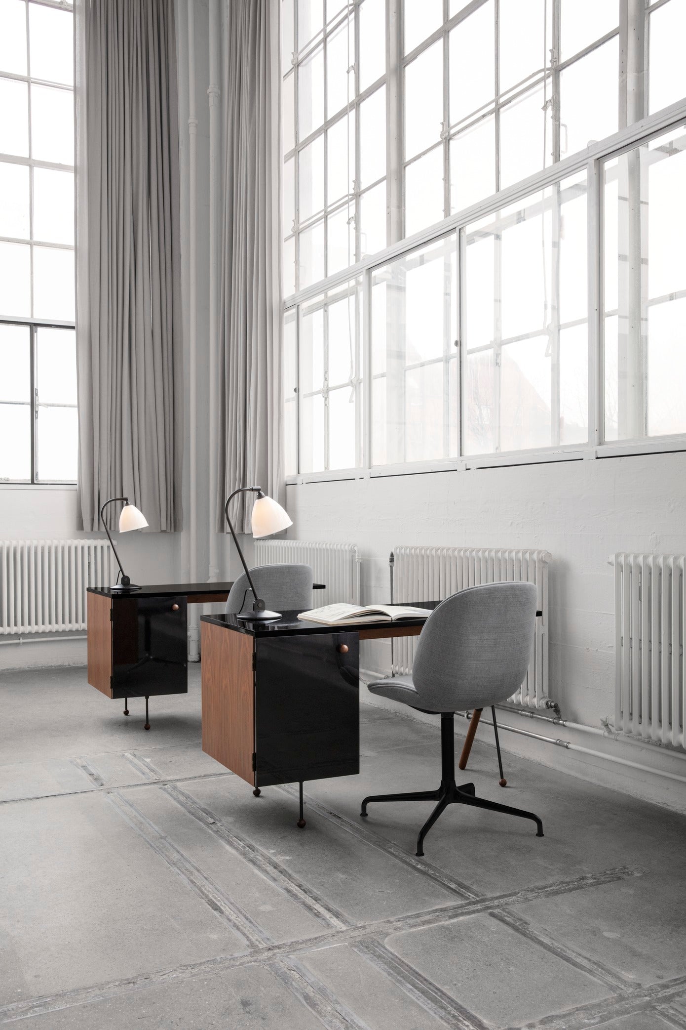 Bürostuhl BEETLE weiß