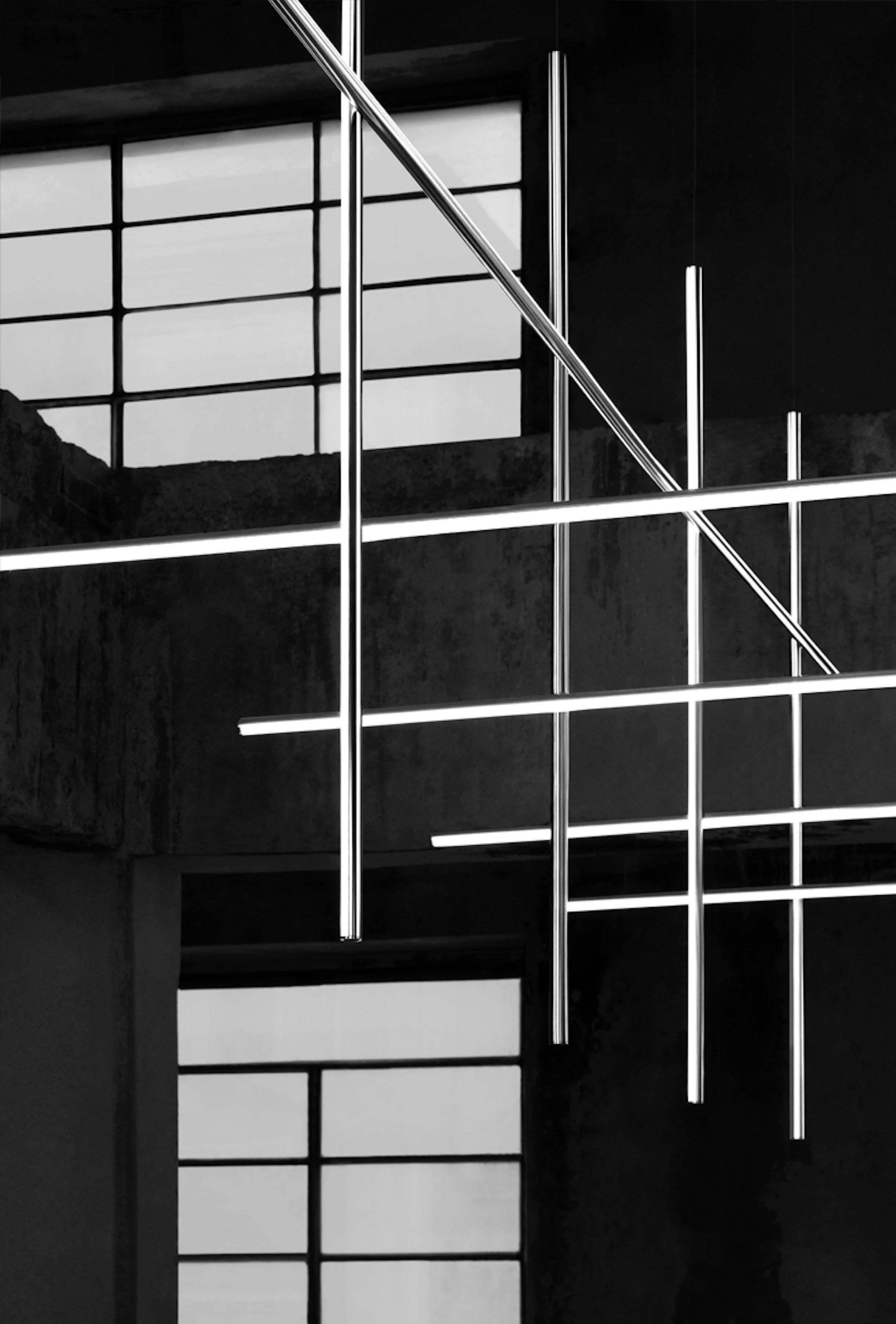 COORDINATES 4 CL III Silver Pendant Lamp