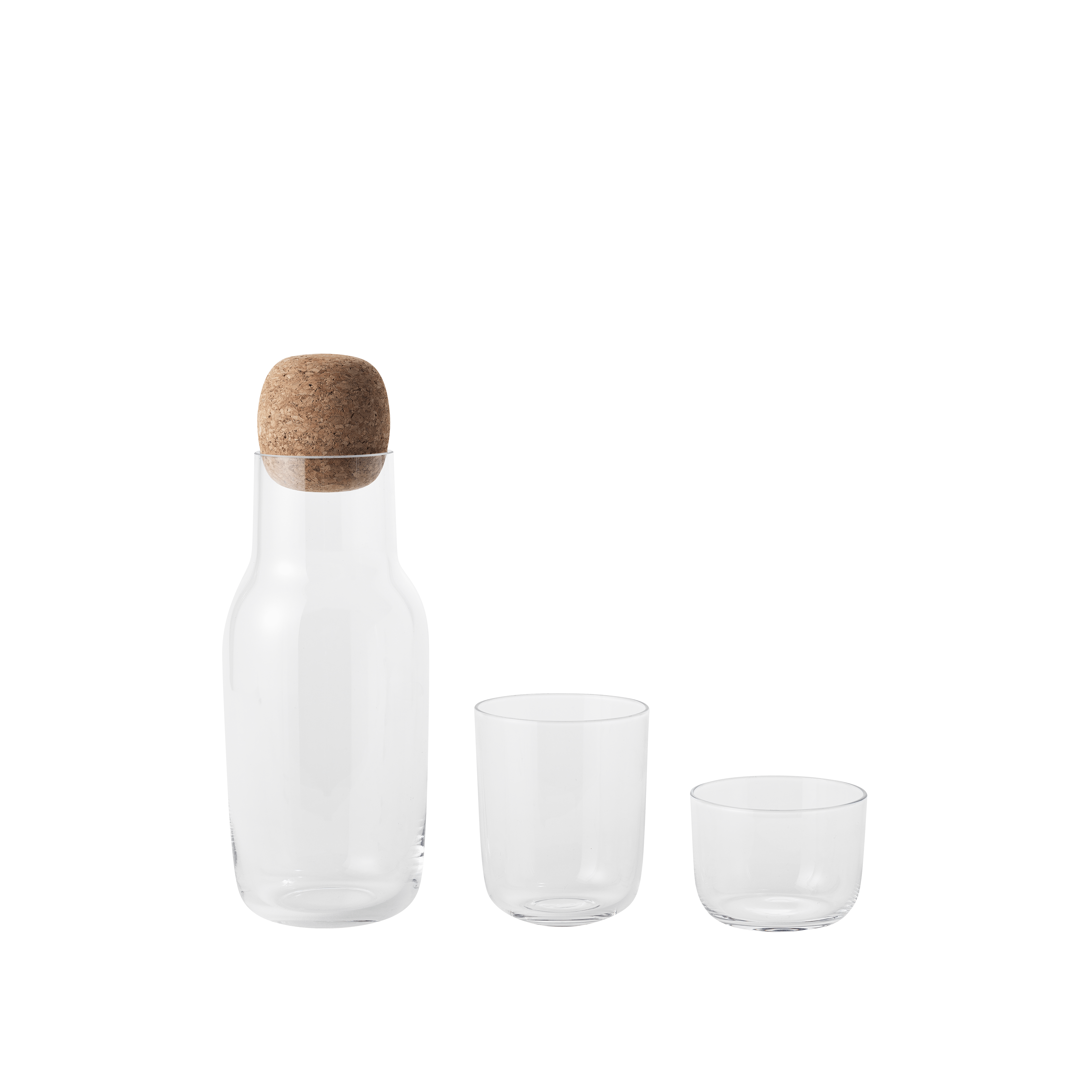 CORKY Carafe in Transparent Glass