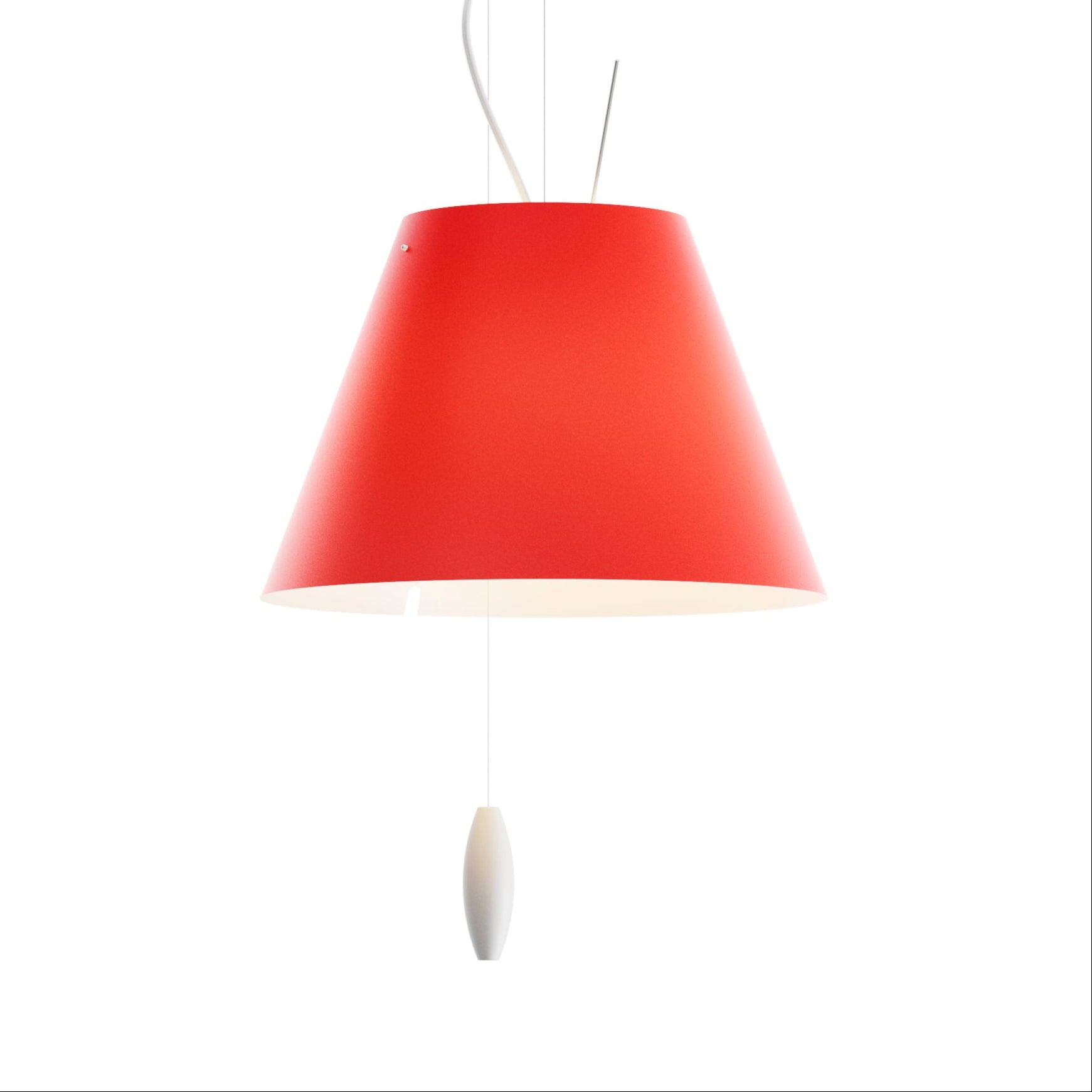 Costanzina hanging lamp red