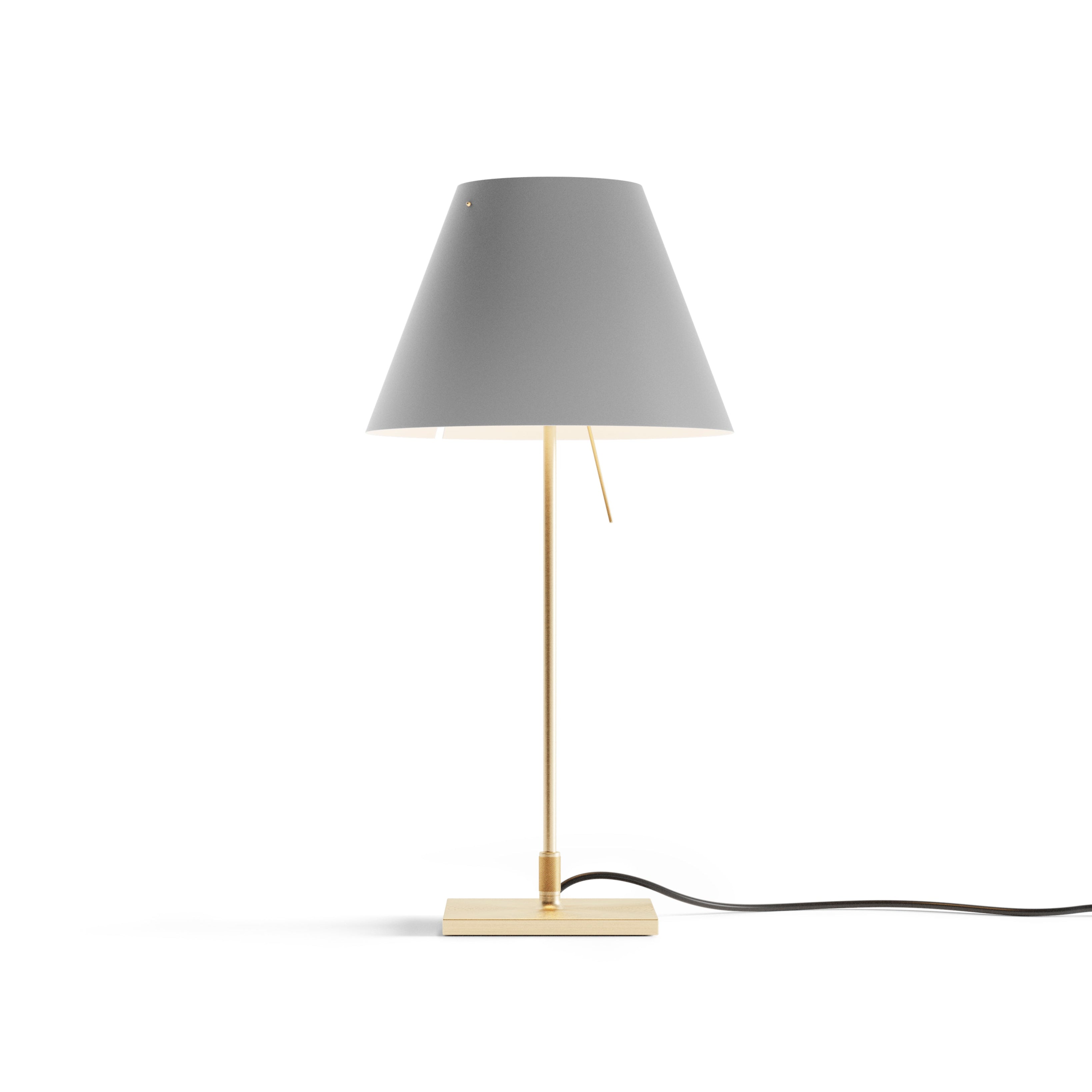 Costanzina table lamp gray lampshade