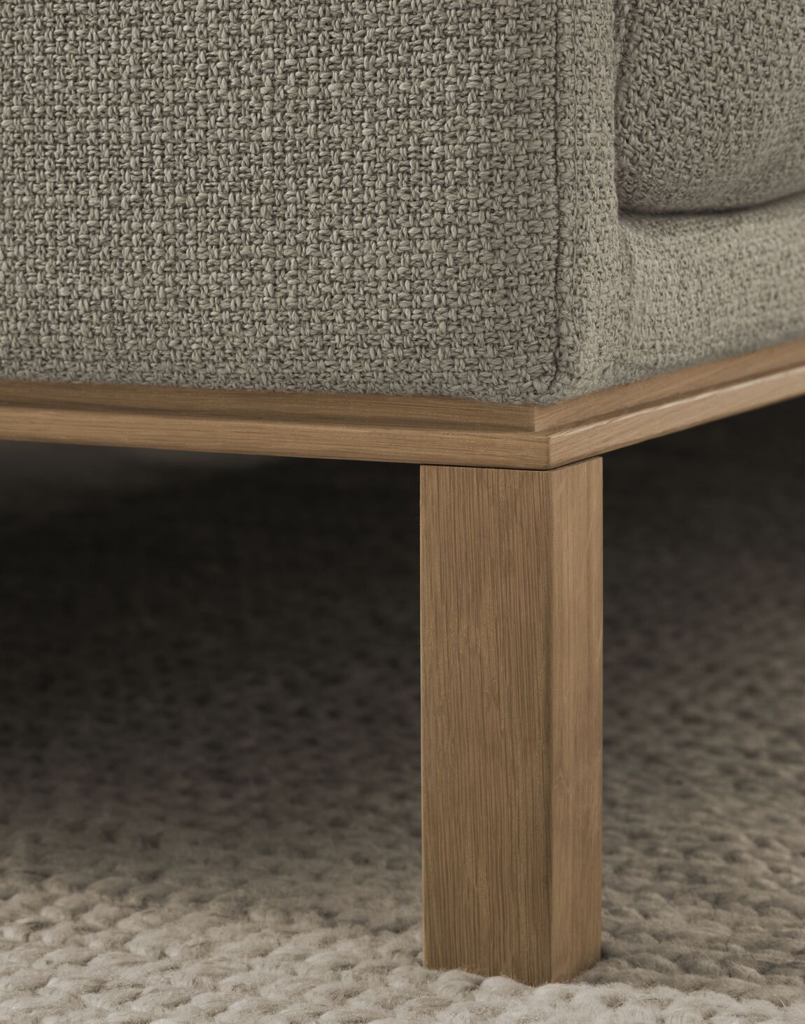 2-module sofa.