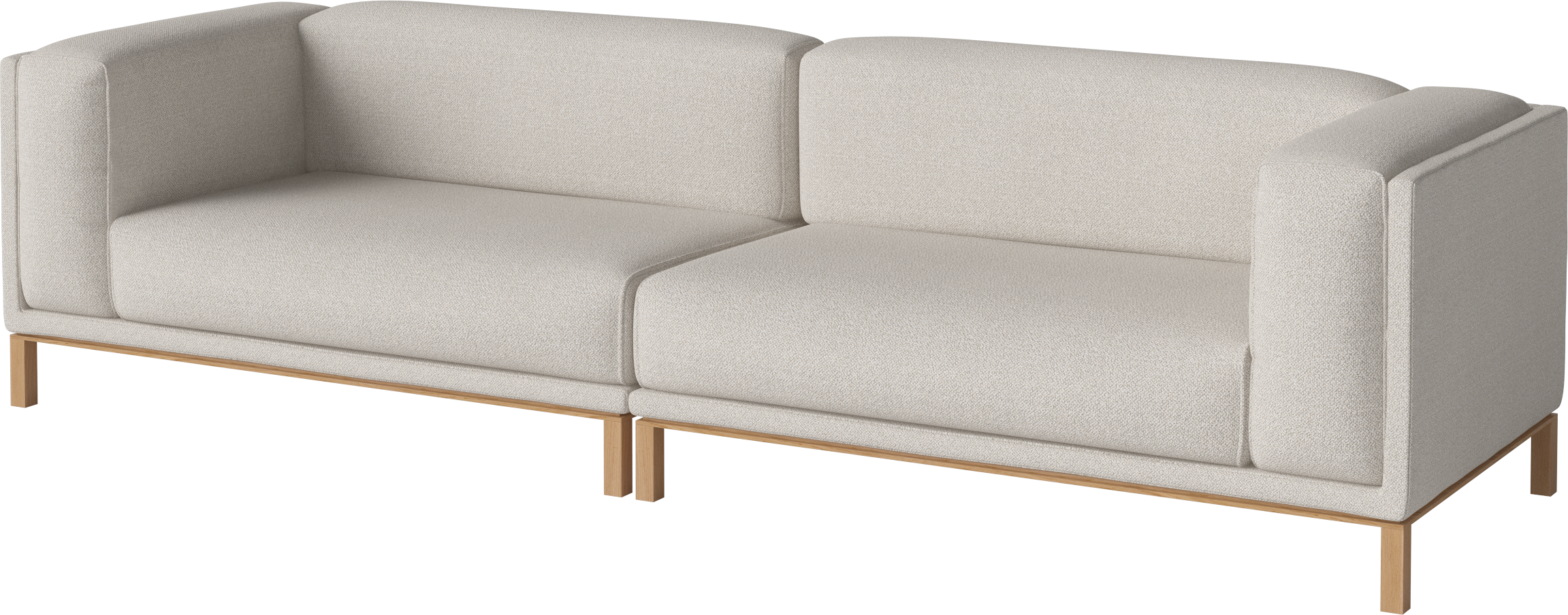 2-module sofa.