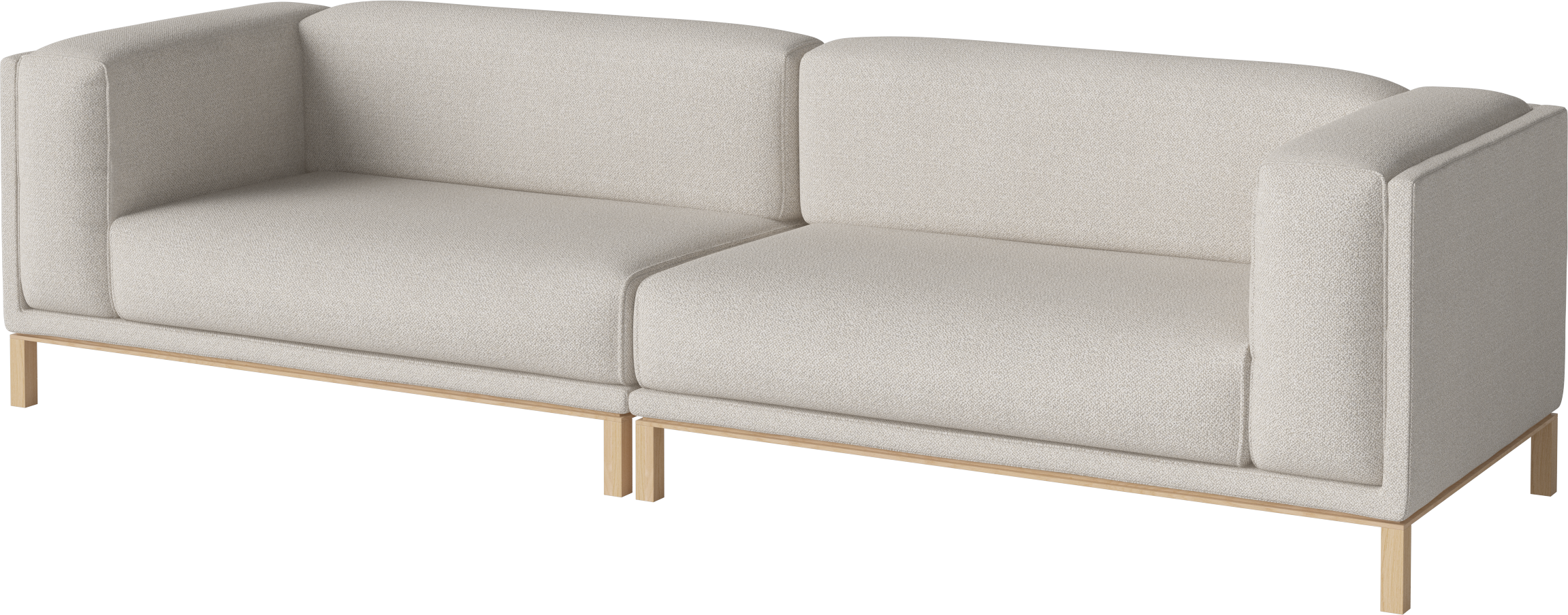 2-module sofa coo bleached base