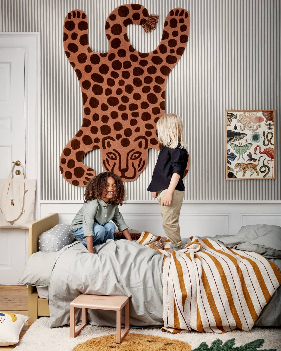 Dywan SAFARI LEOPARD brązowy