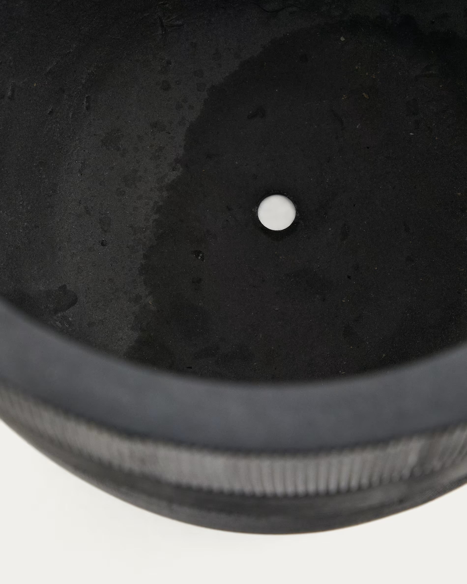 Set of pot tival black polycement