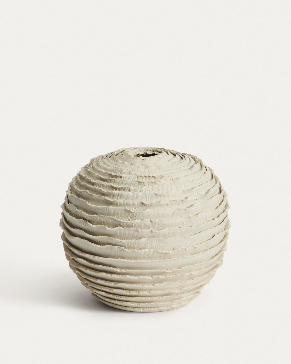 Wazon EVANIA beżowy ceramiczny – ujęcie 7