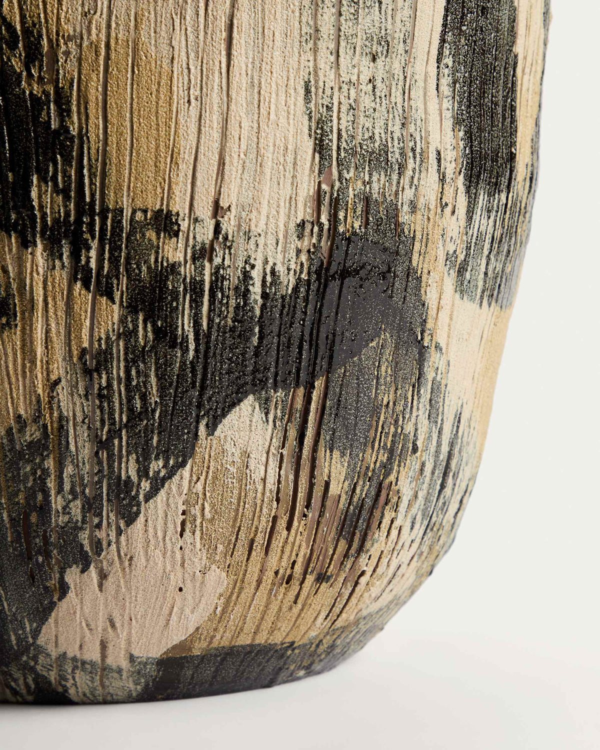 Wazon DIRVA brązowy ceramiczny – ujęcie 5