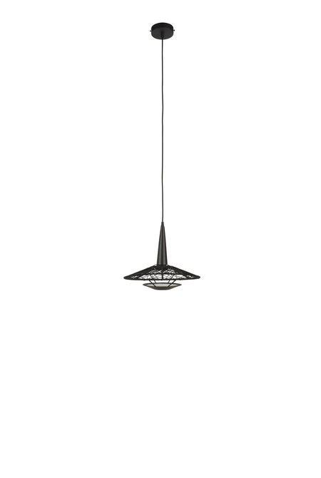 Carpa black hanging lamp