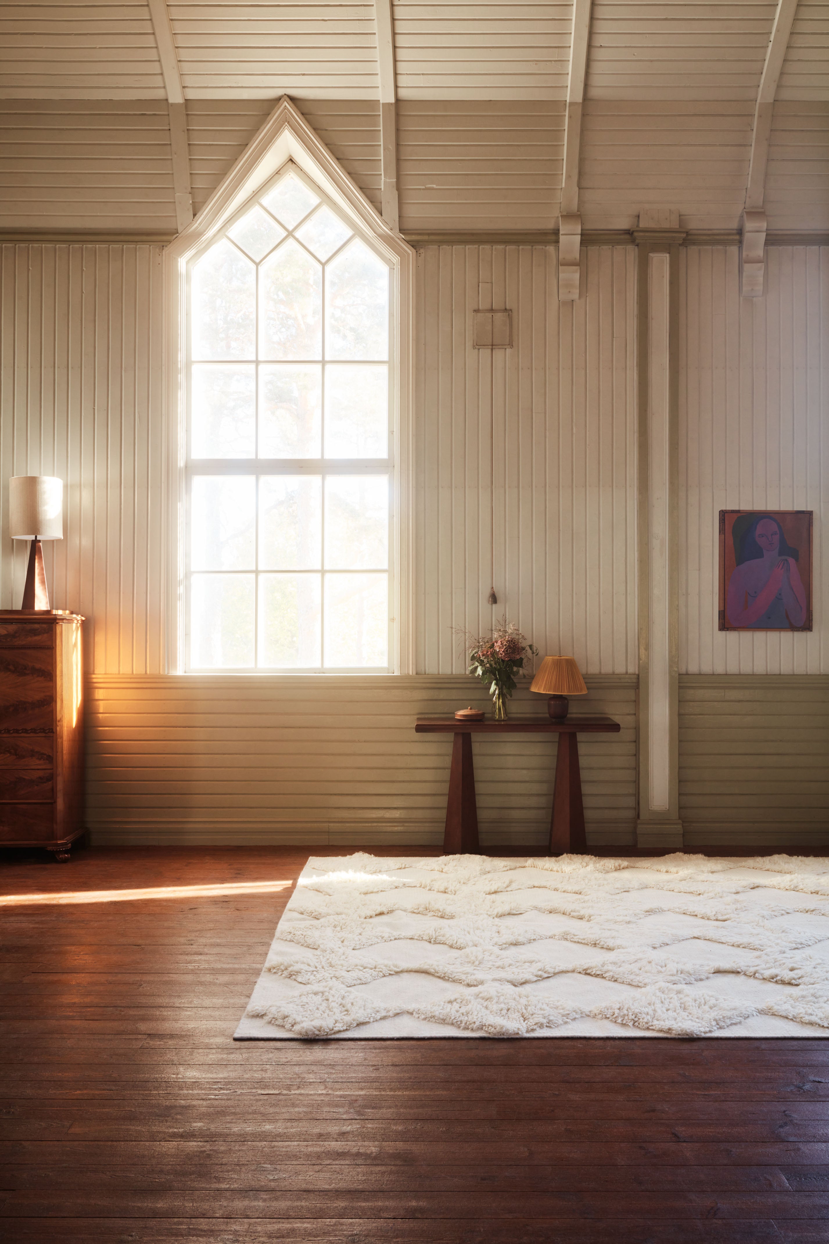 CHESS RYA cream rug