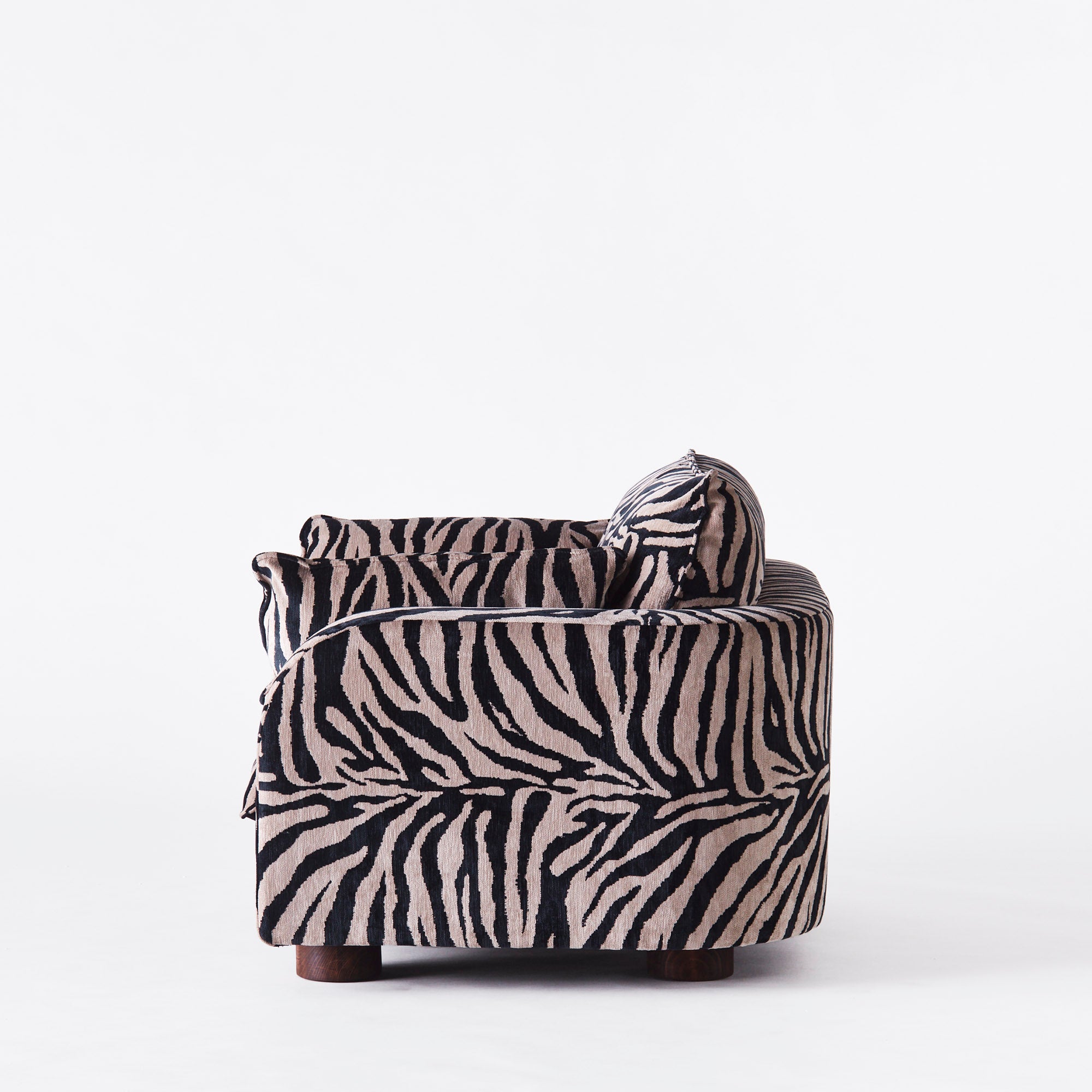 Fotel MILES LOVESEAT zebra