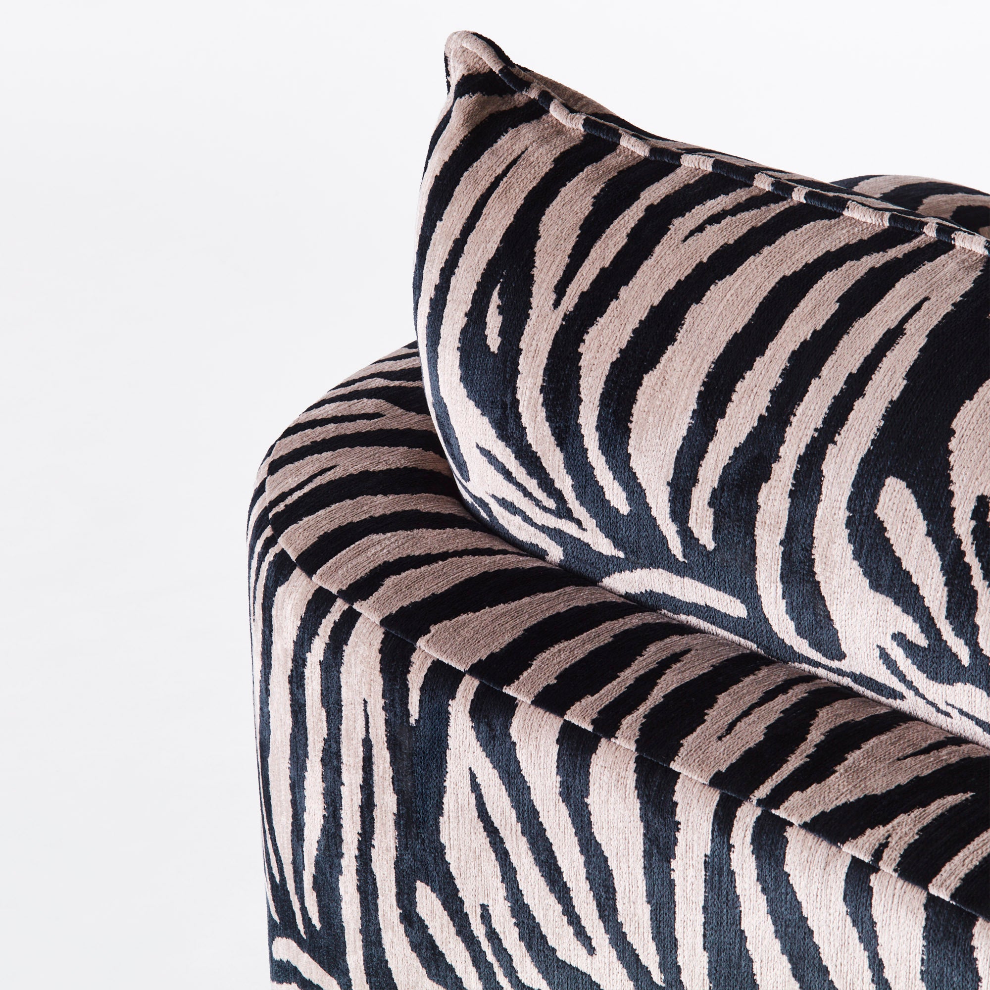 Fotel MILES LOVESEAT zebra